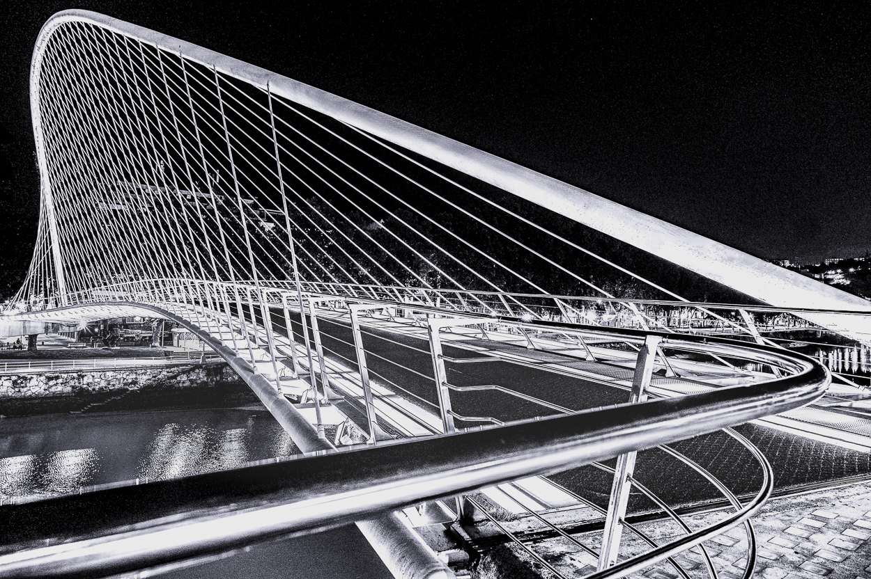 Fußgängerbrücke über den Nervion