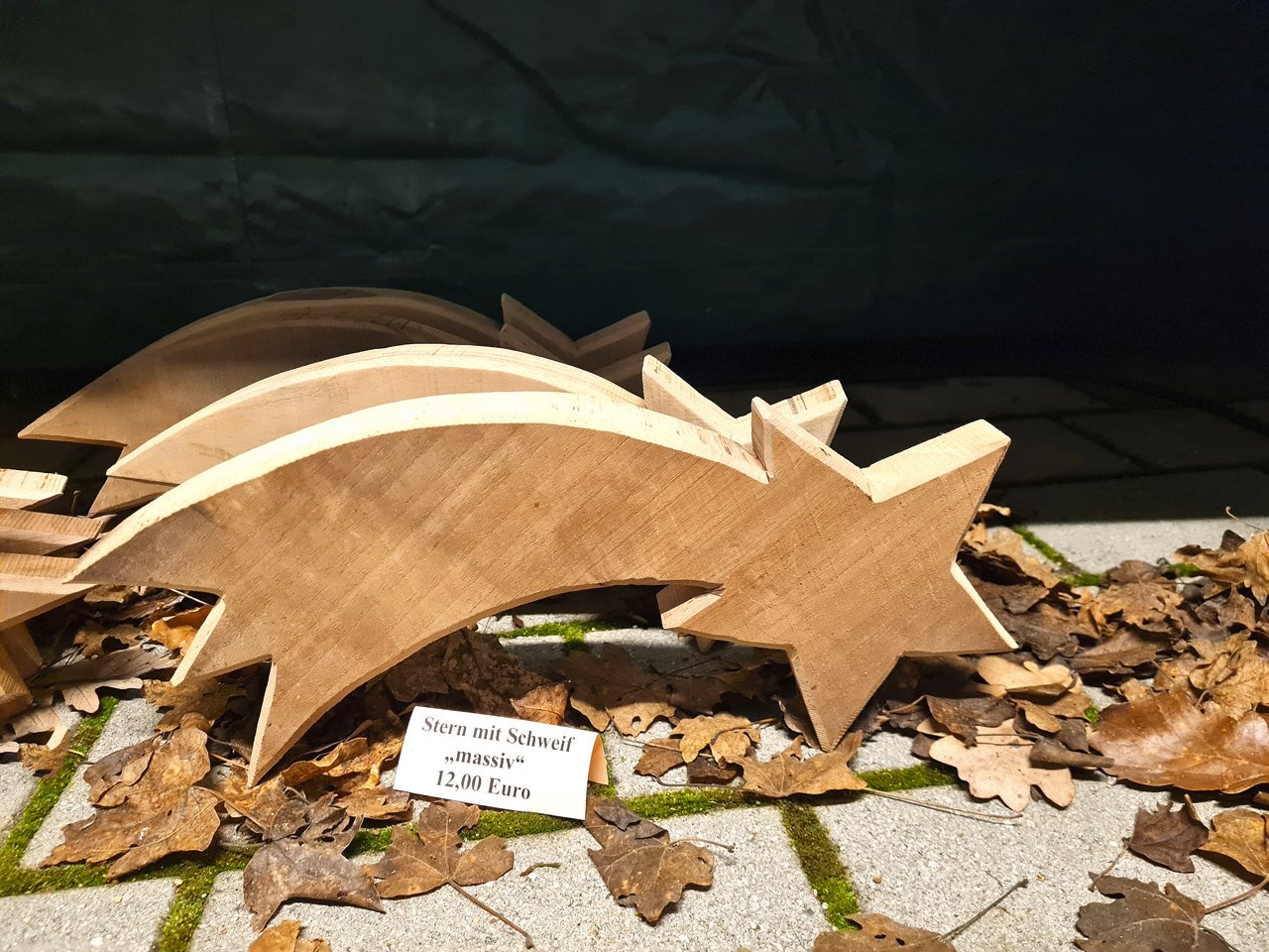 Gestern Abend auf einem kleinen Weihnachtsmarkt