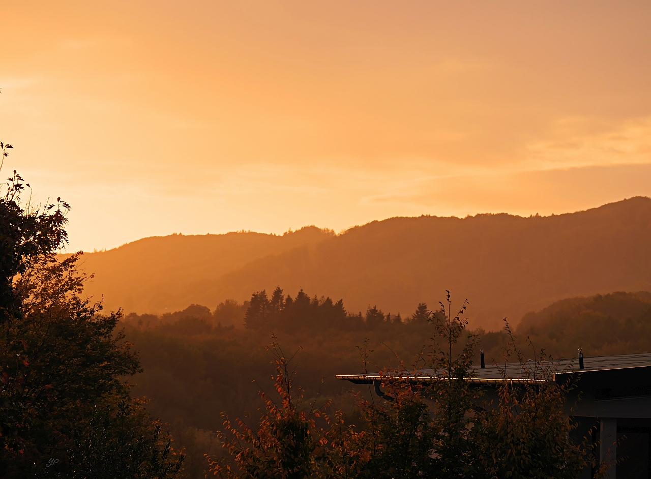 Goldene Abendstimmung