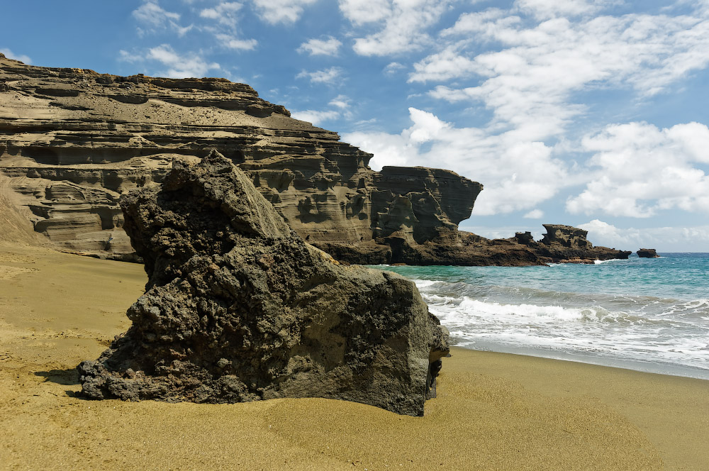 Green sand beach II