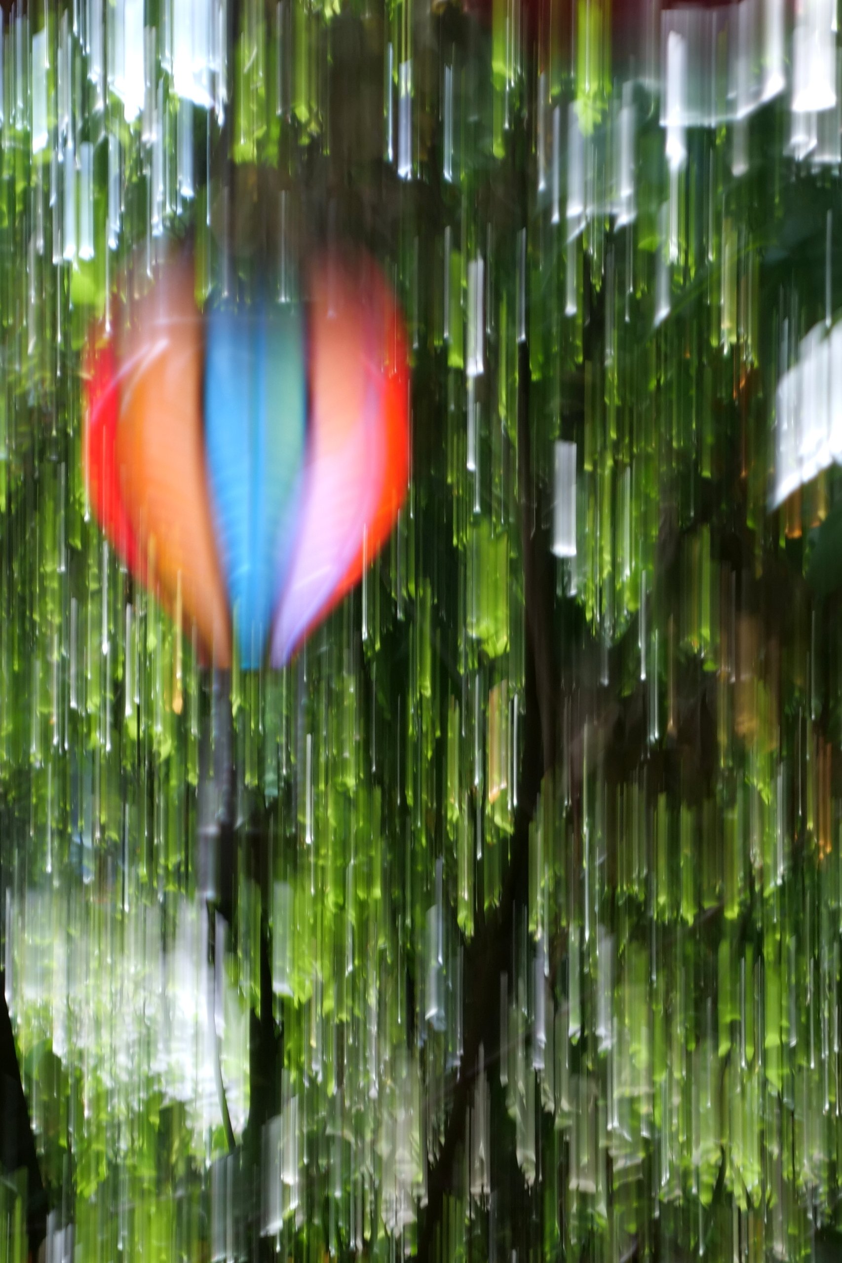 Grüner Regen