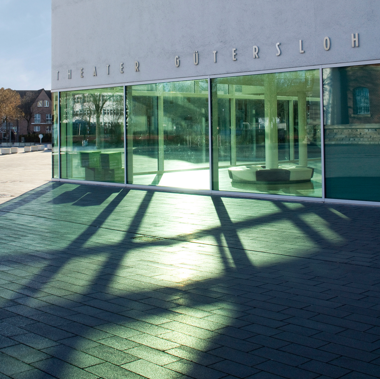 Gütersloh Stadttheater Giebel gestreckt