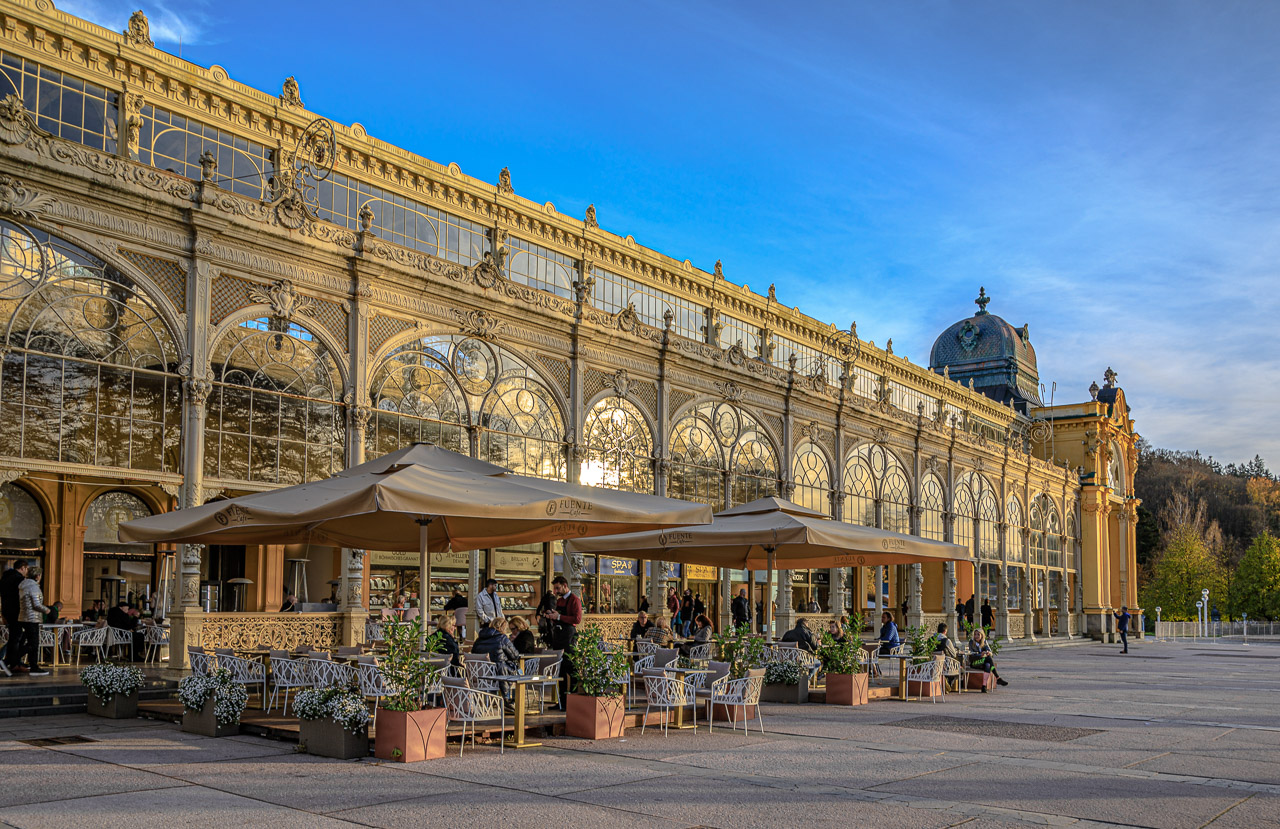 Hauptkolonnade in Marienbad (Tschechien)