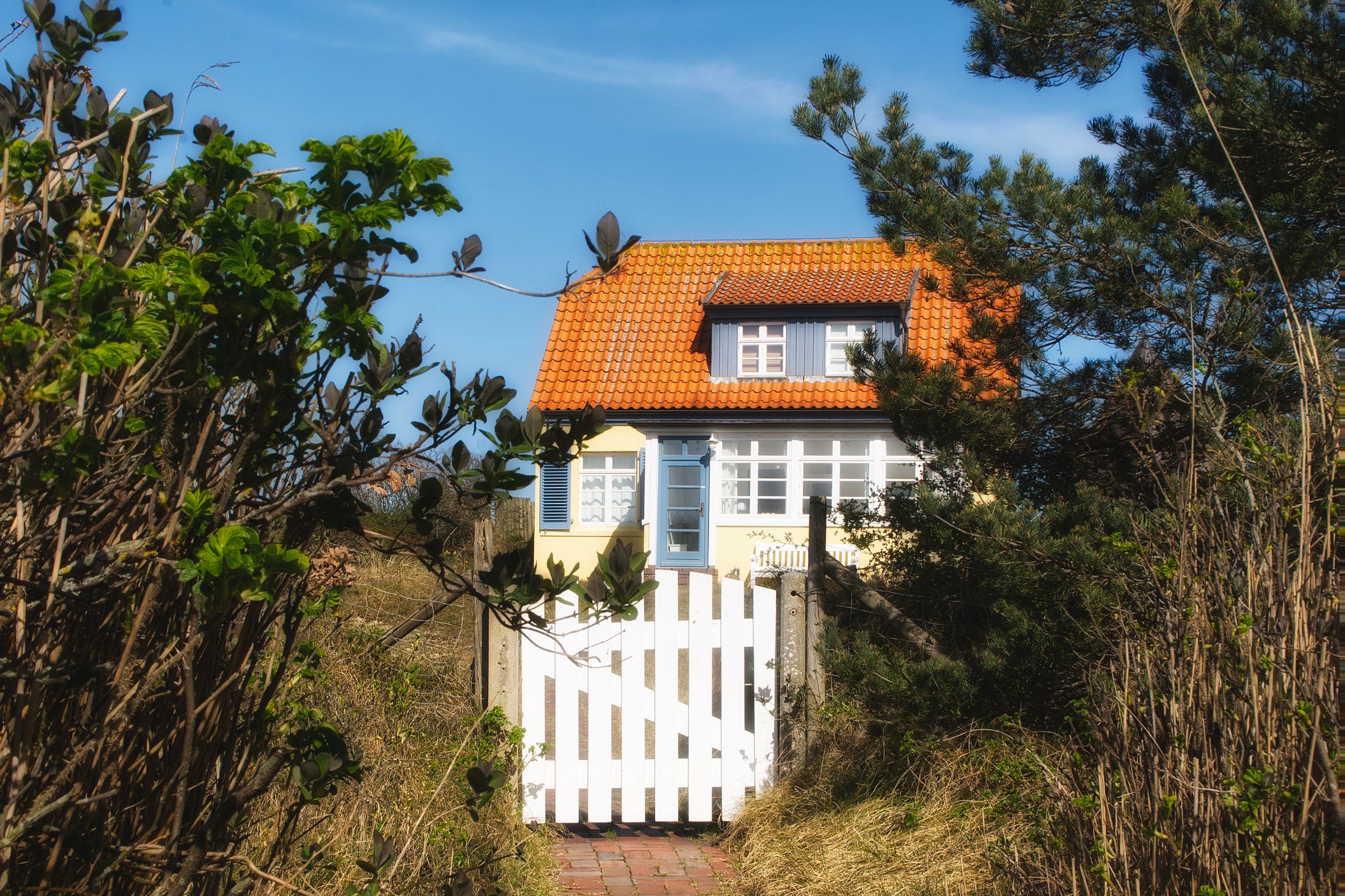 Haus in der Sonne