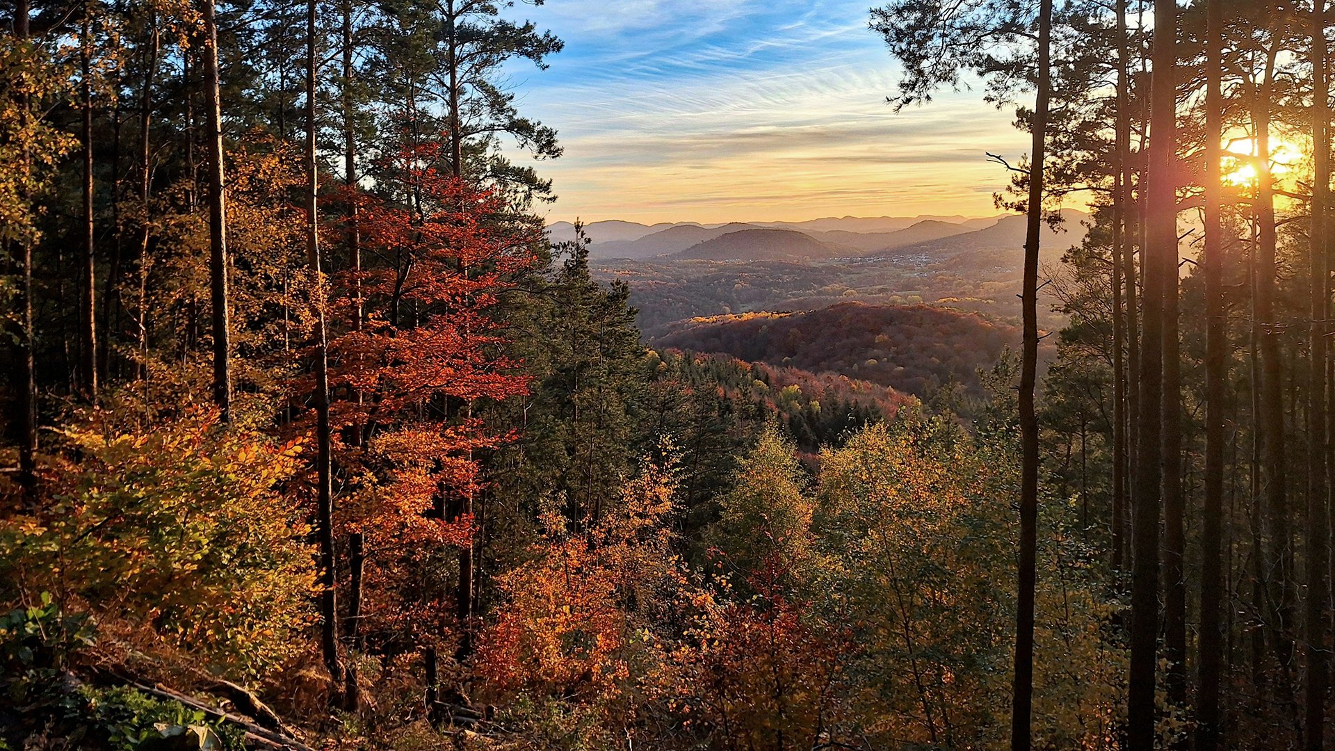 Herbstlicher Weitblick