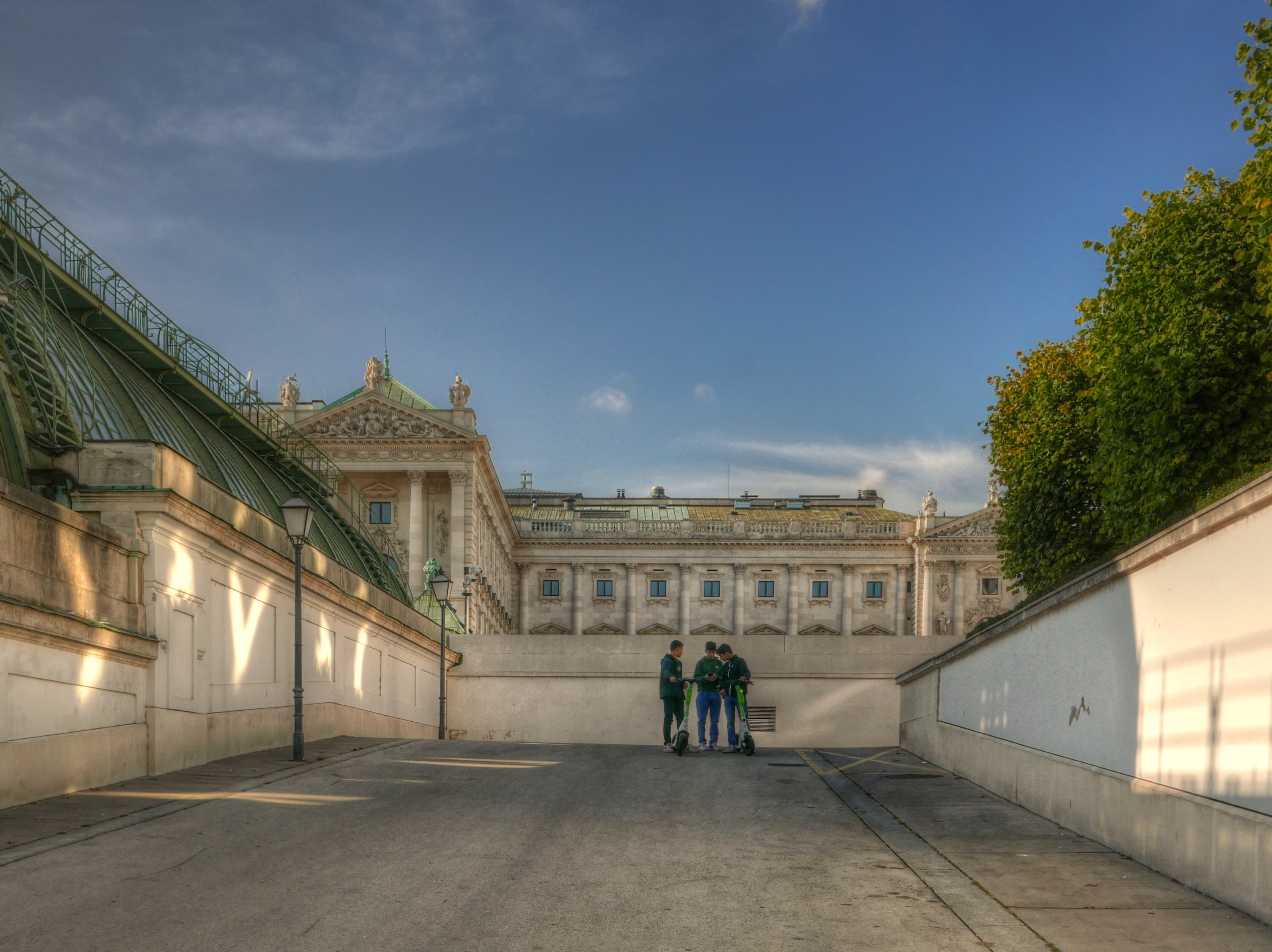 Hinter der Hofburg