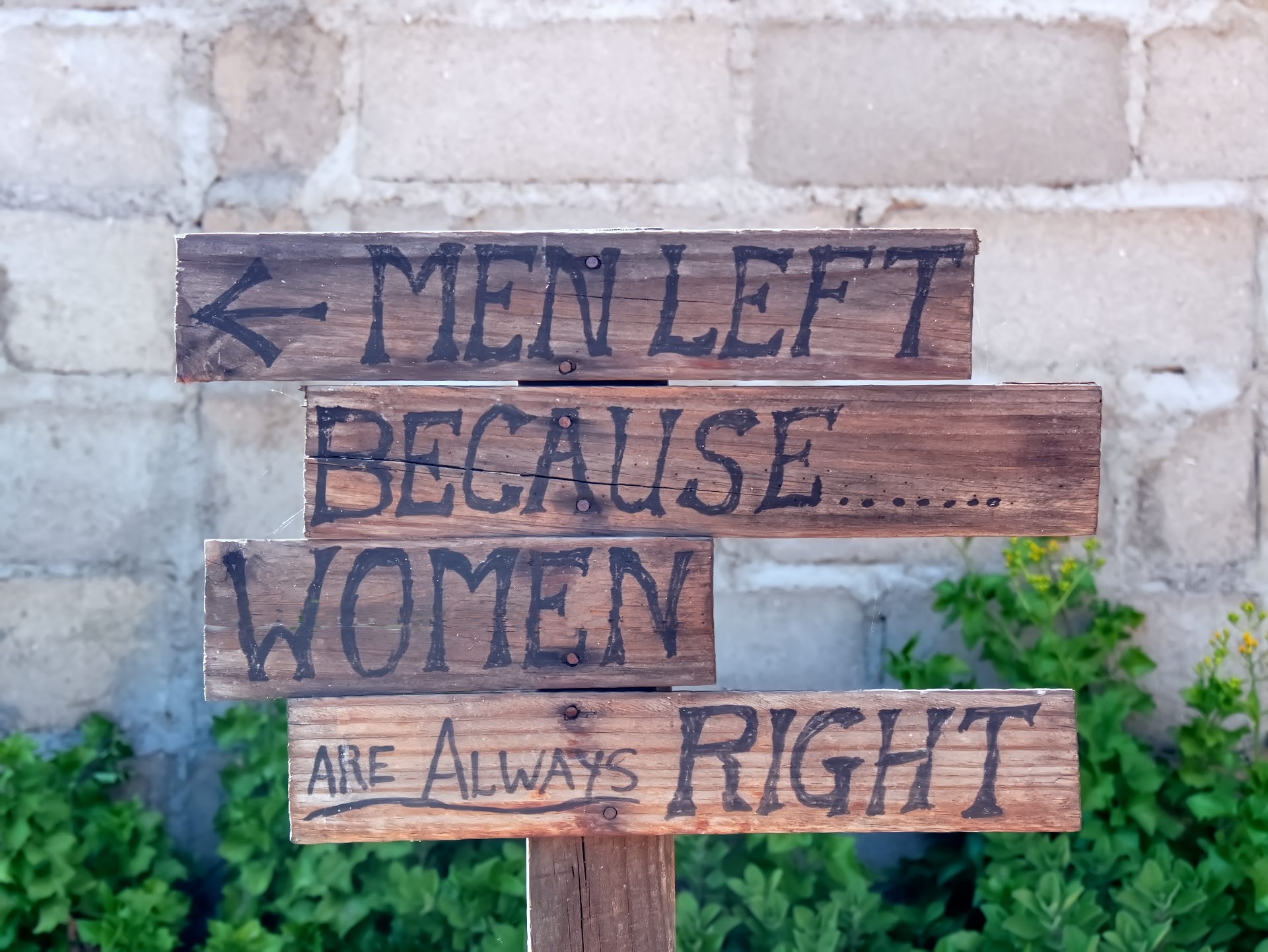 Hinweisschild