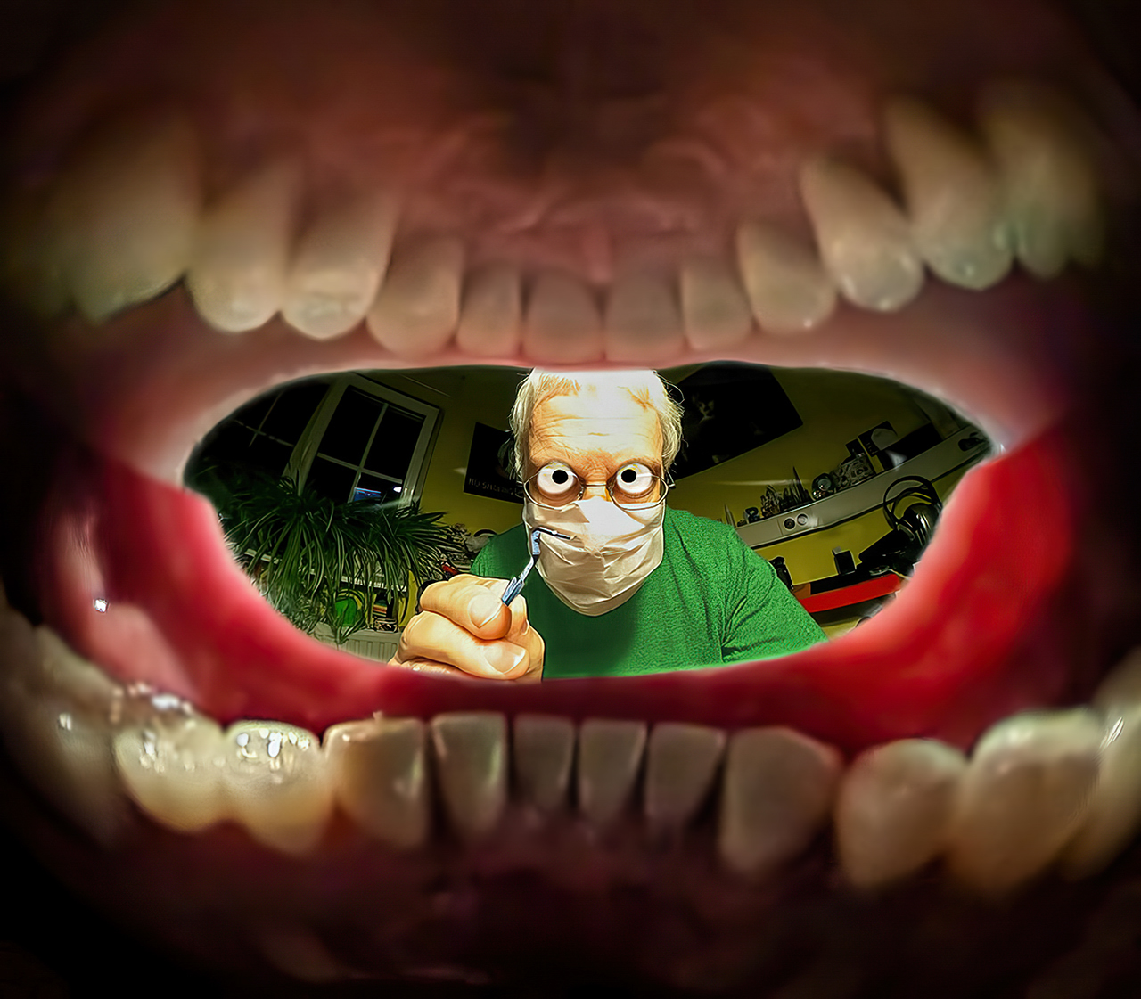 I am the dentist!