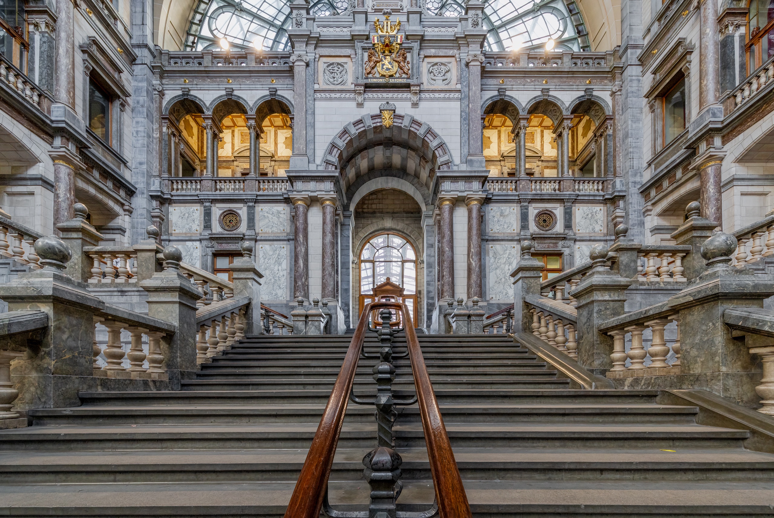 Im Bahnhof von Antwerpen
