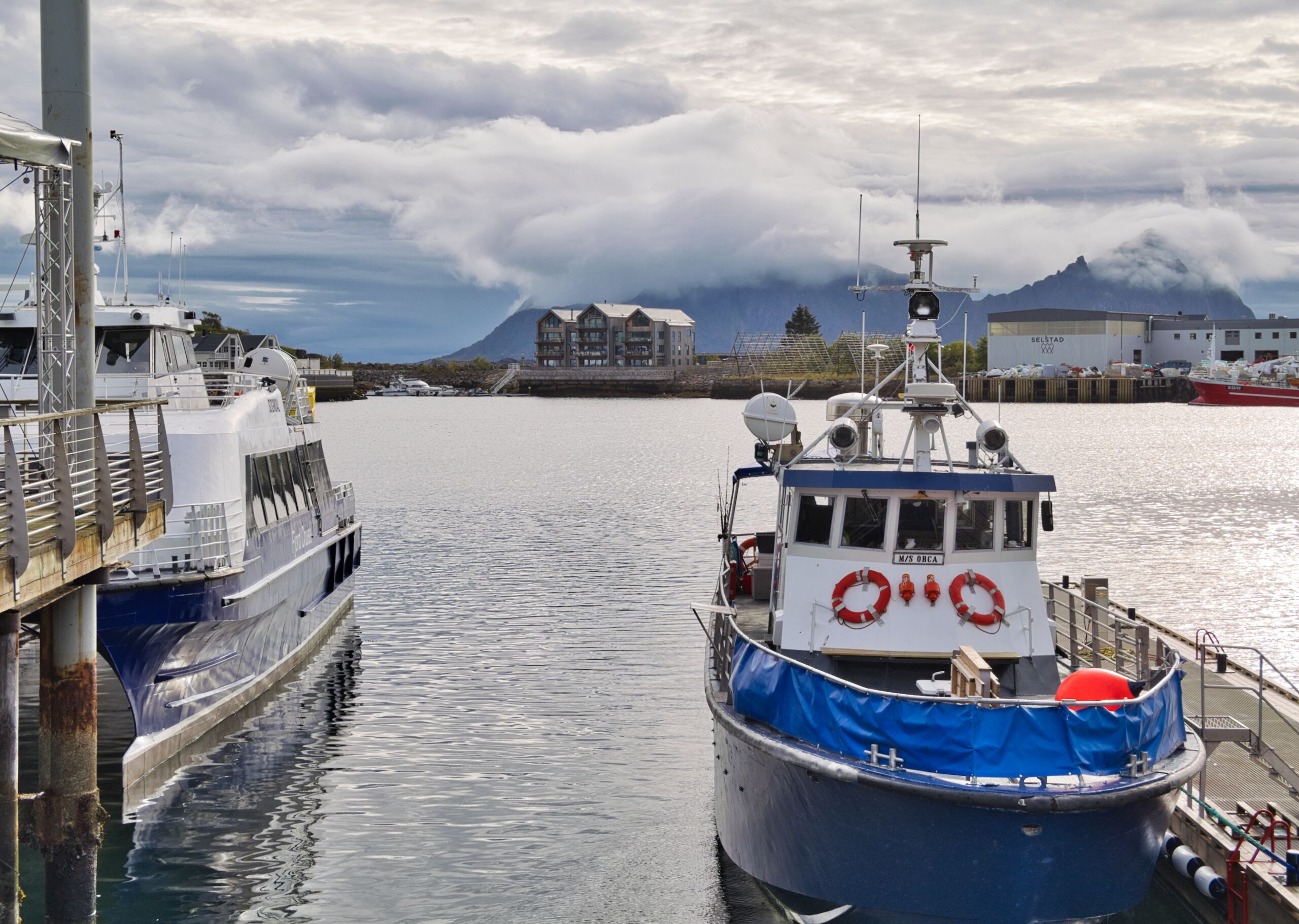 Im Hafen von Svolvaer