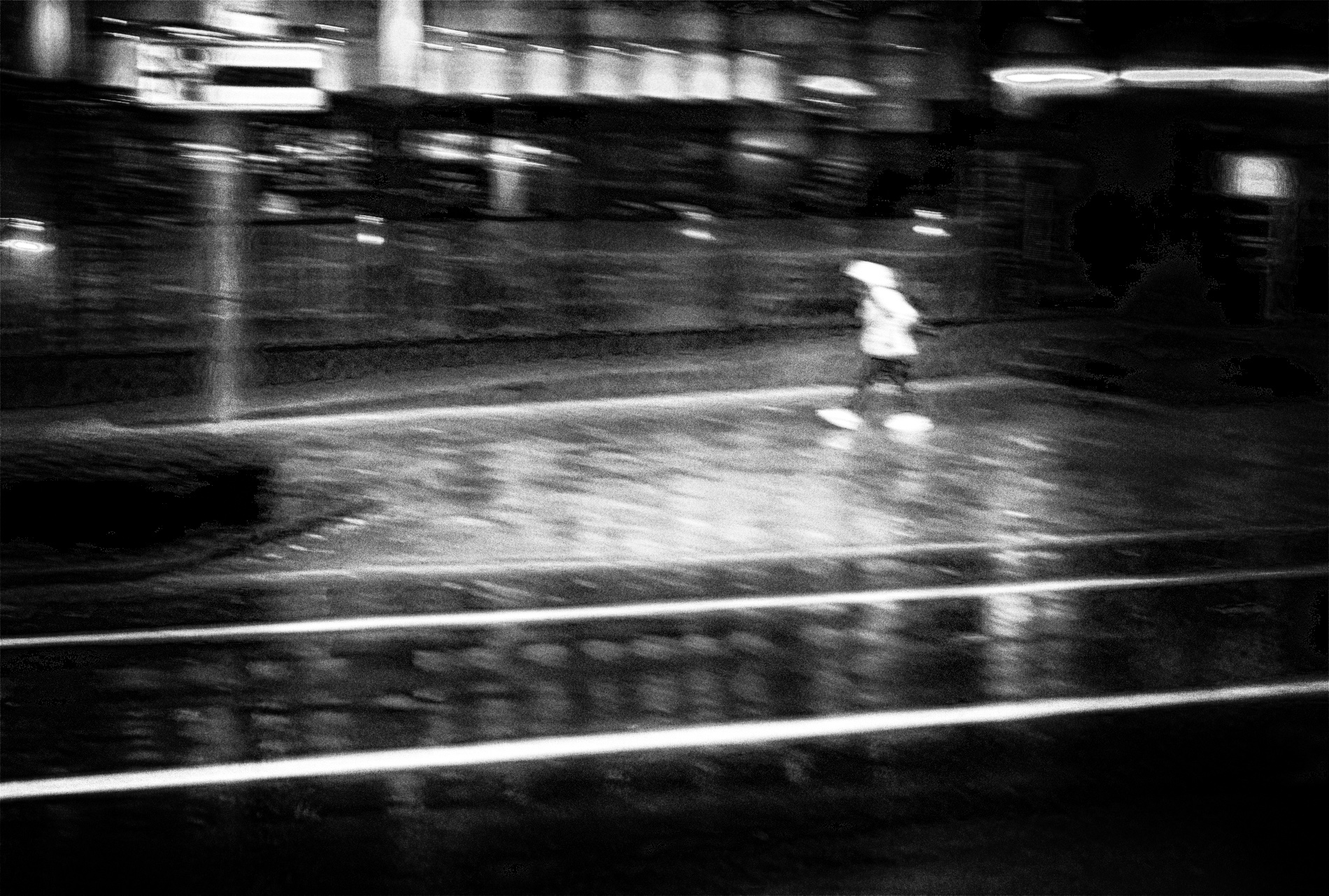 im Regen
