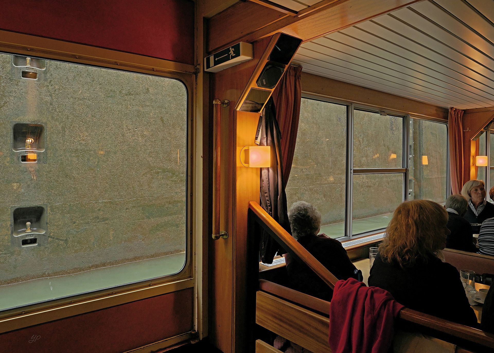 In der Schleusenkammer
