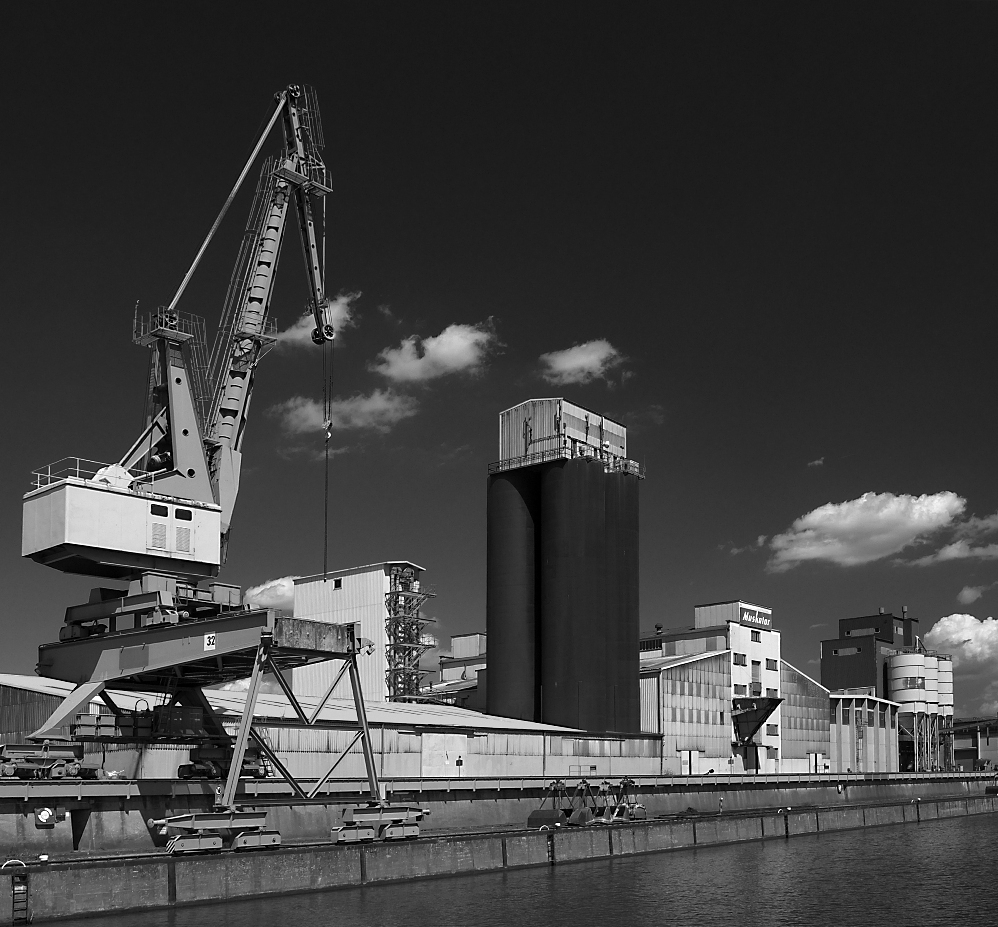 Industriehafen Bamberg.
