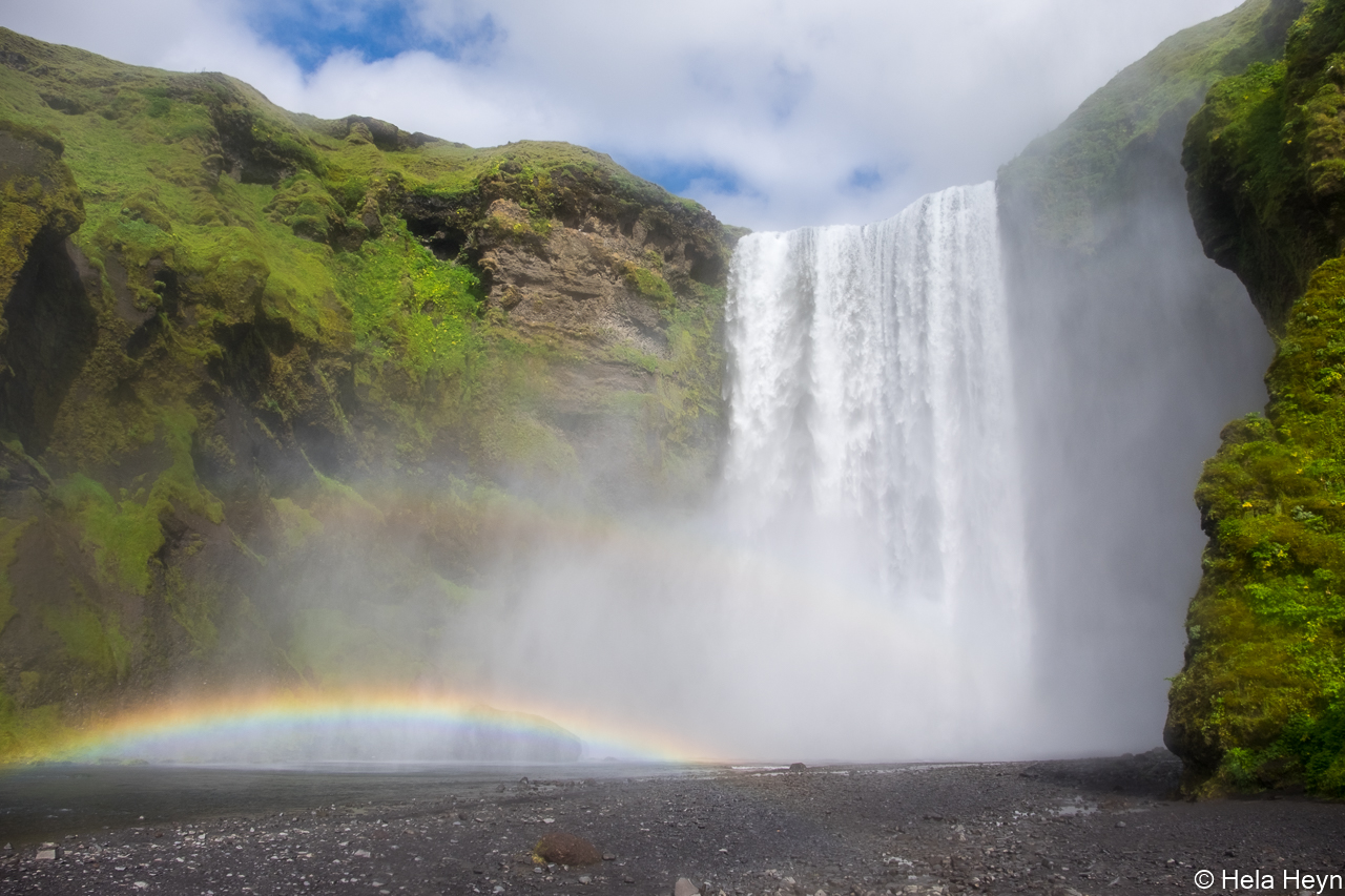 Island - Wasserfall