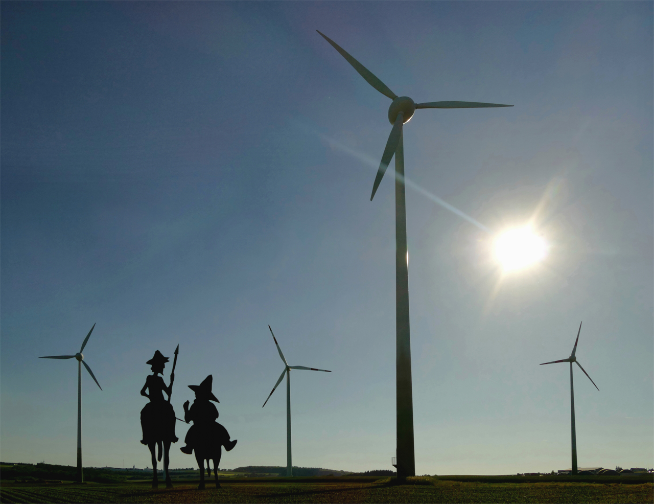 Kampf gegen Windmühlen