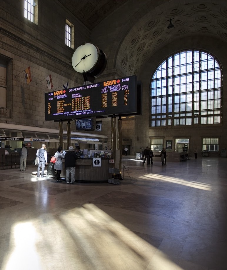 Kanada, im Hauptbahnhof in Toronto