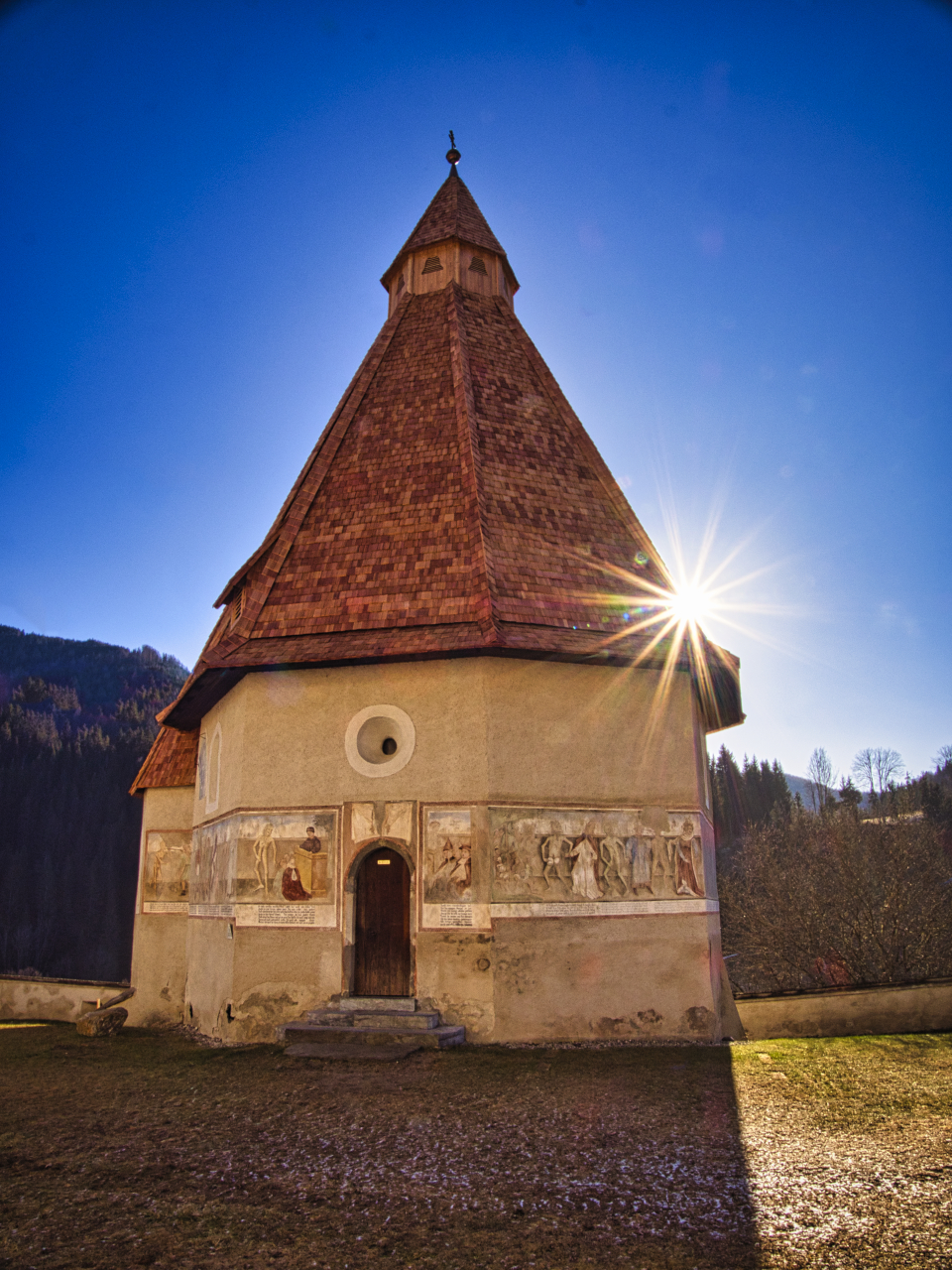 Karner in Metnitz Kärnten ,, der TOTENTANZ "