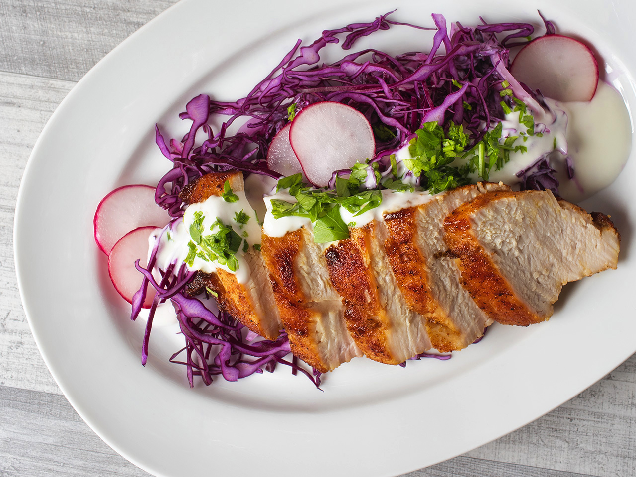 Krautsalat mit Hähnchenbrust | d-pixx.de Forum