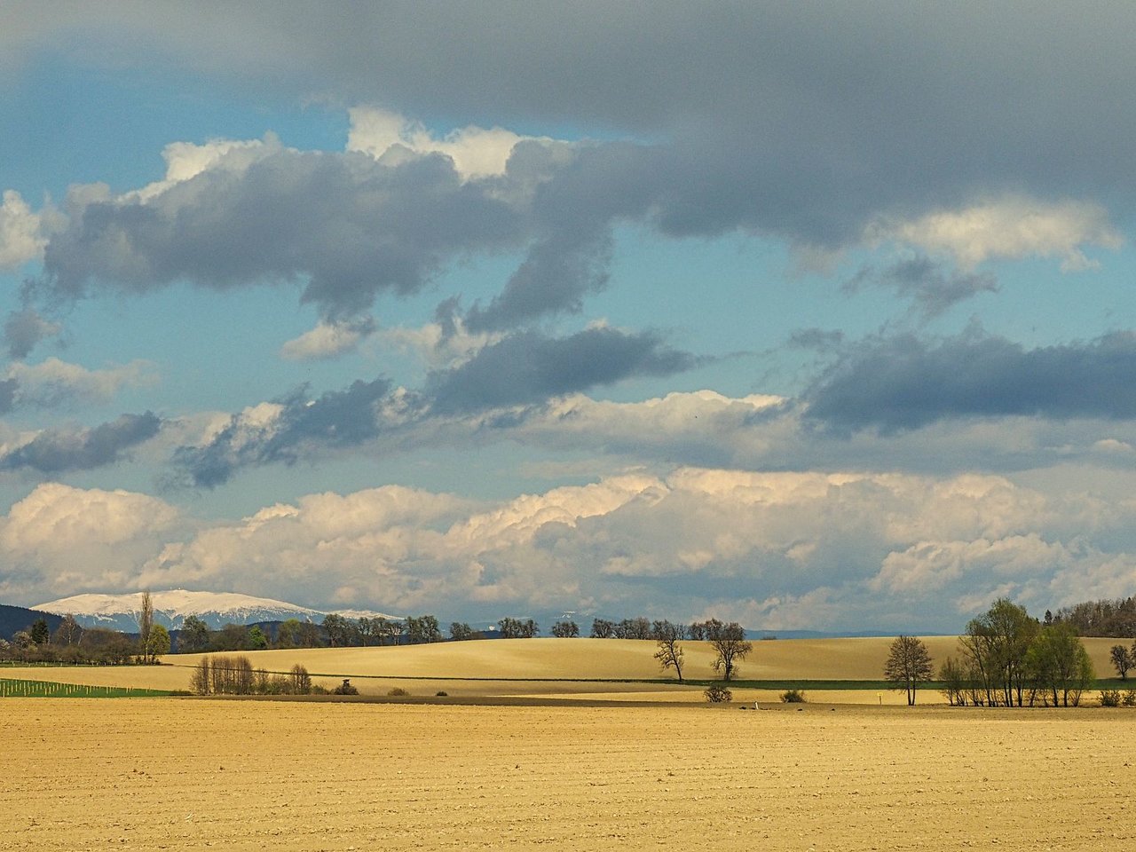 Landschaft bei Grafenstein Südkärnten