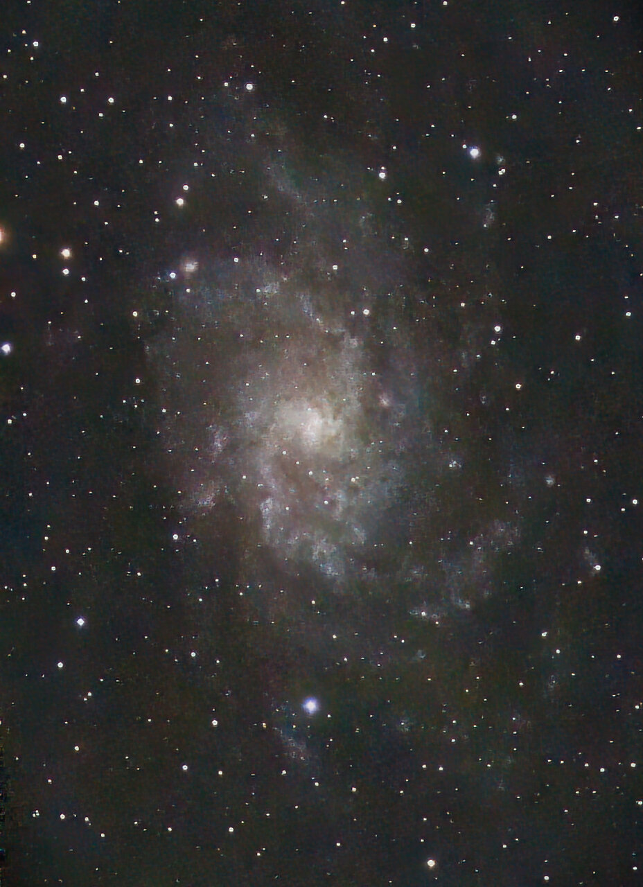 M33 Dreiecksgalaxie (neu bearbeitet)