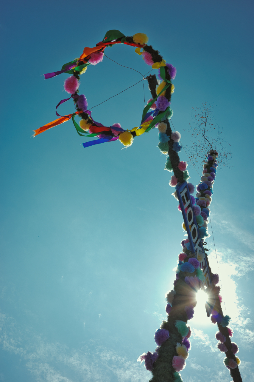 Maibaum in Hooksiel