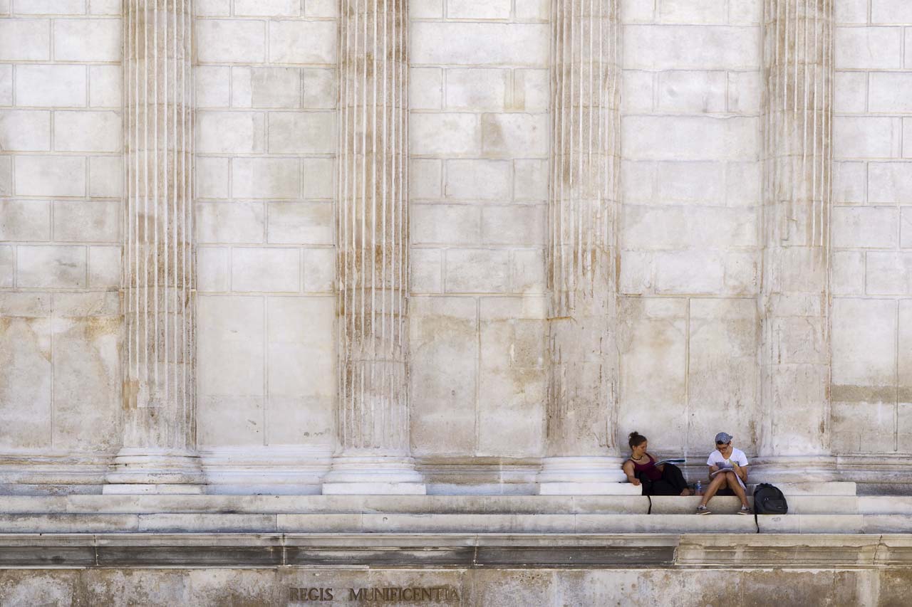 maison carrée in Nimes