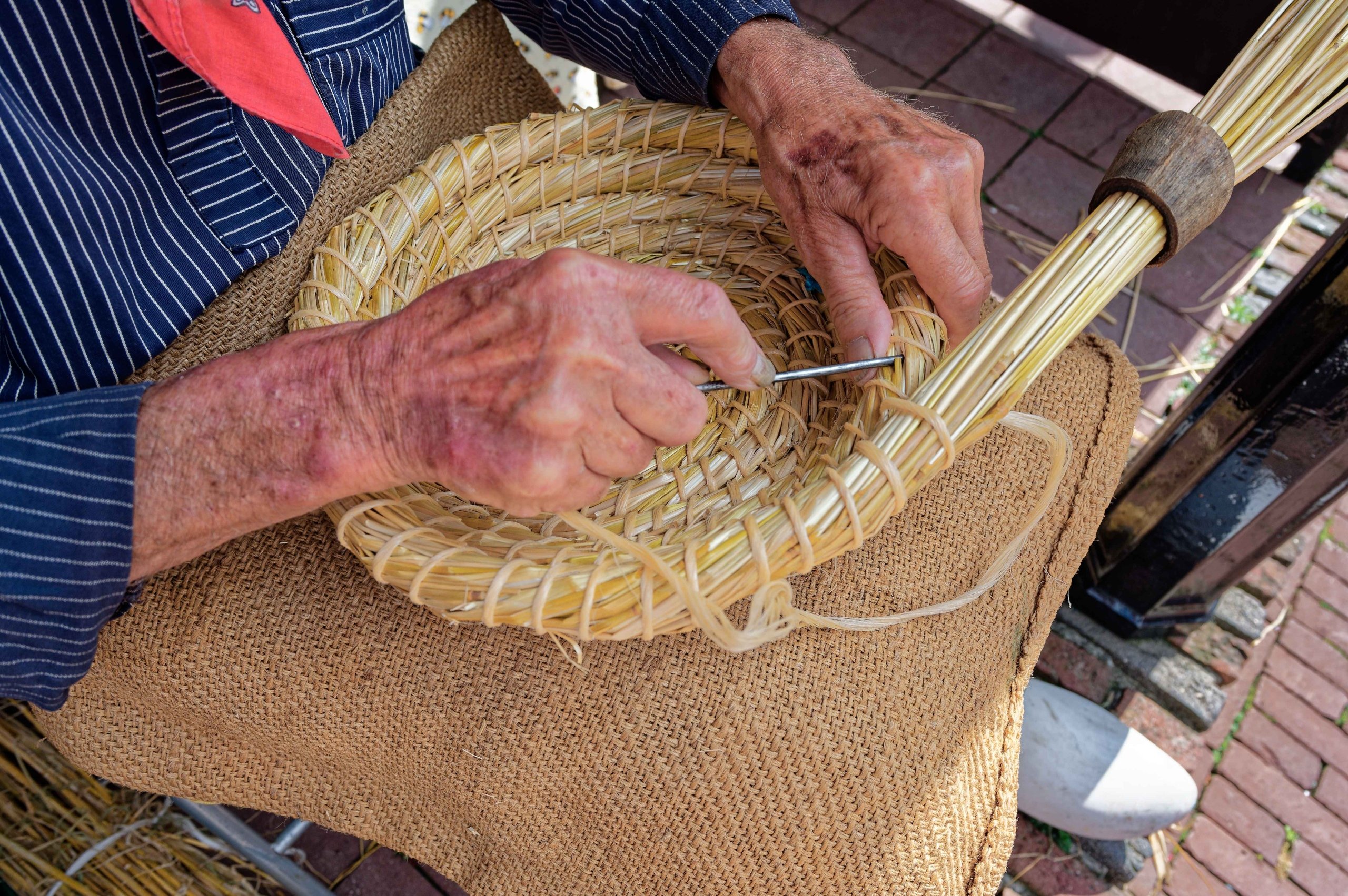 Man at work - Gestochen scharf