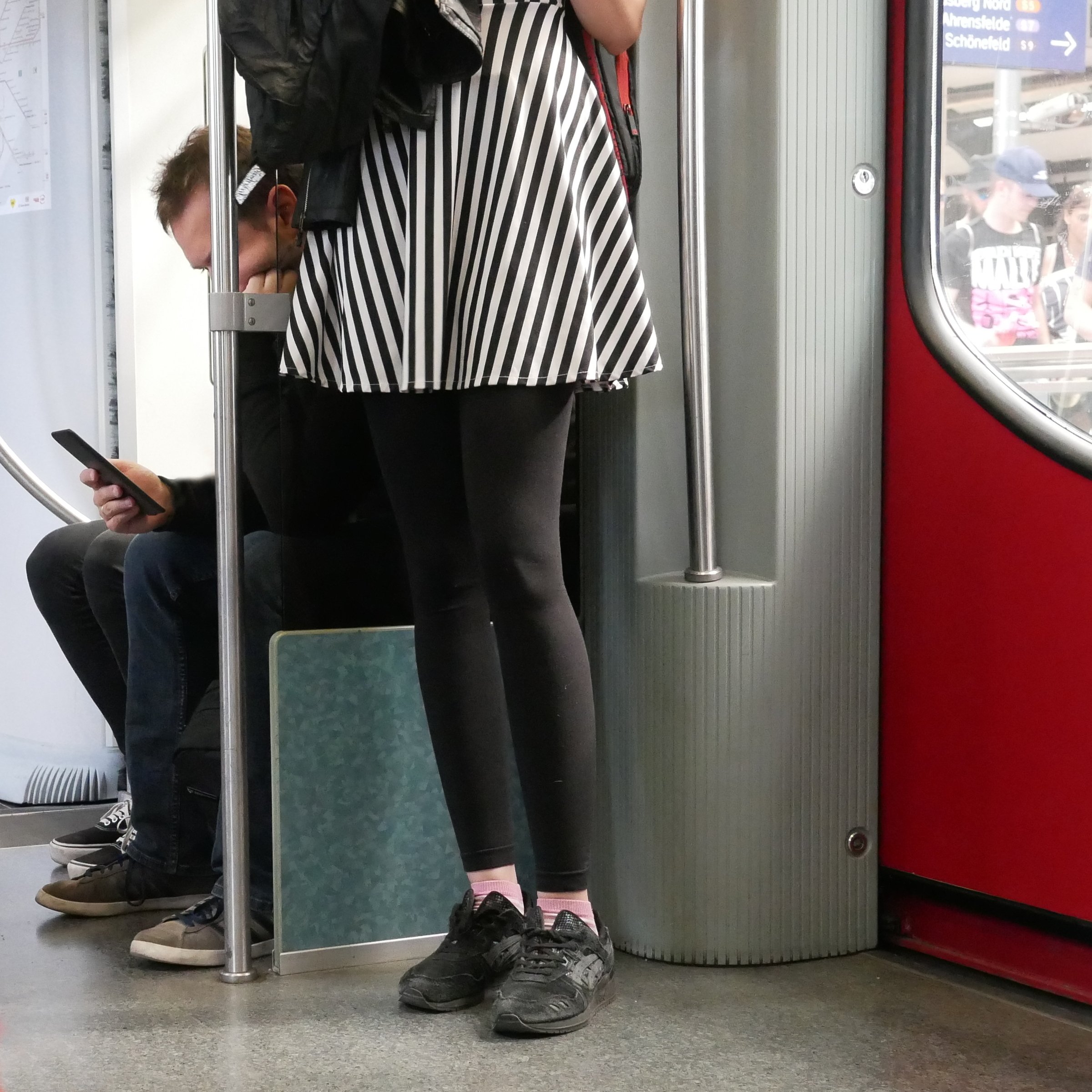 Mann mit 4 Beinen