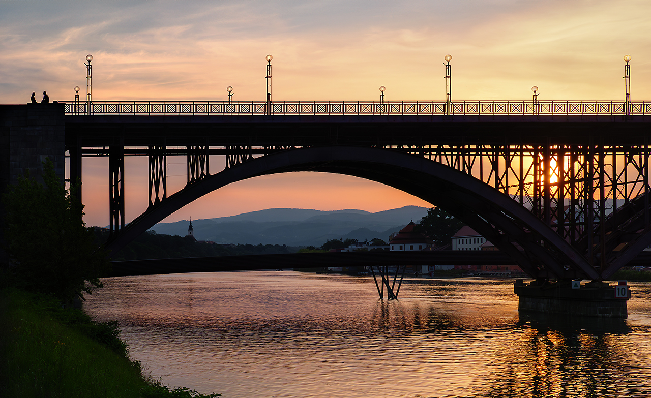 Maribor- die alte Brücke