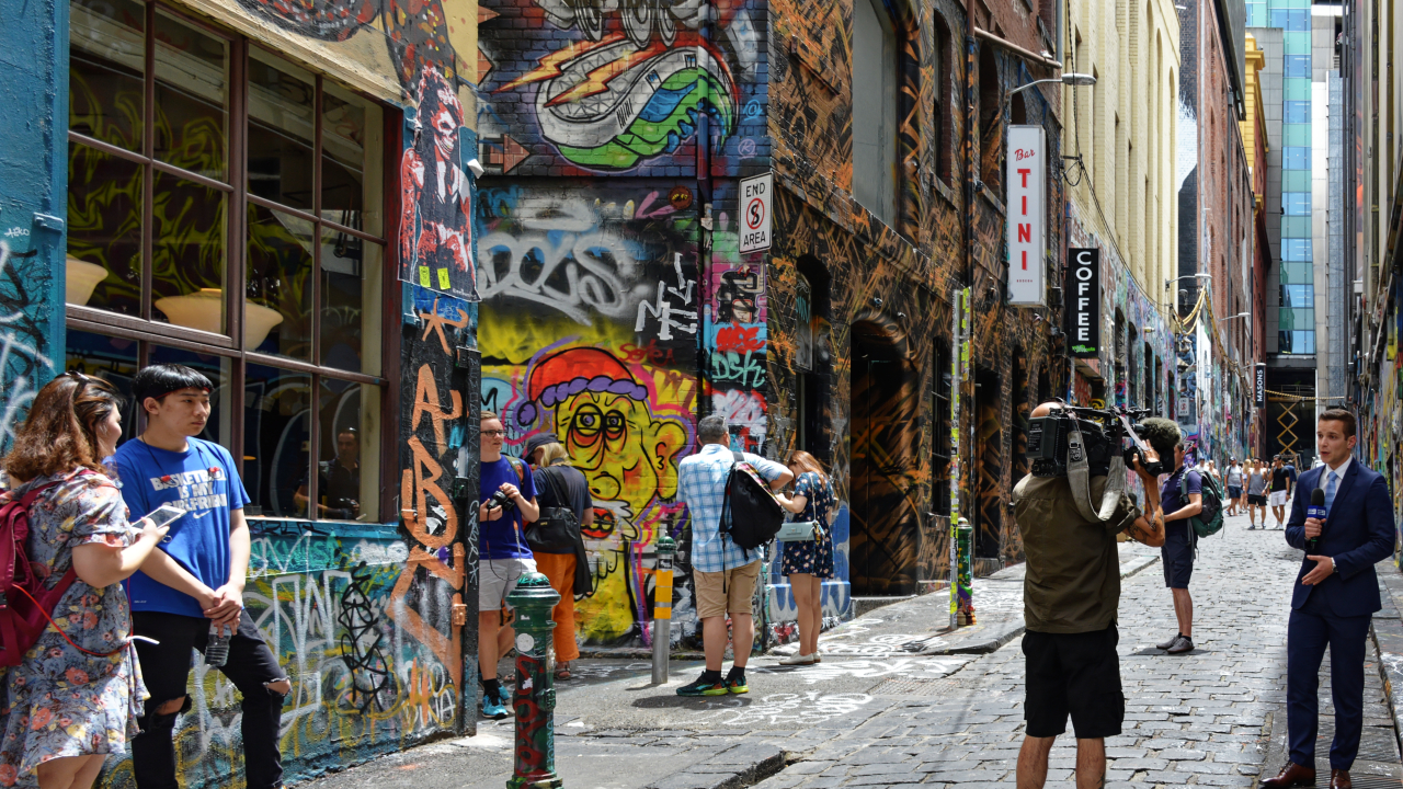 Melbourne Graffity Walk