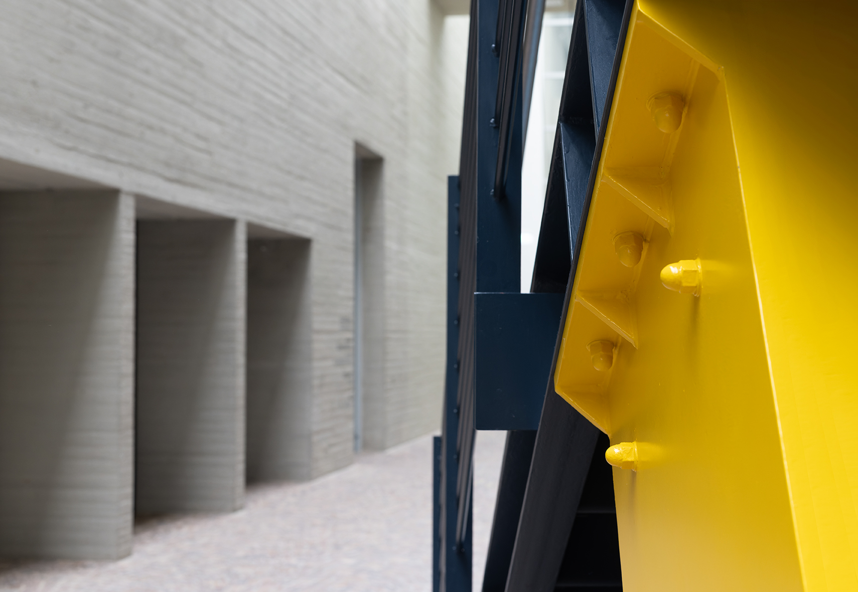 Metal meets concrete