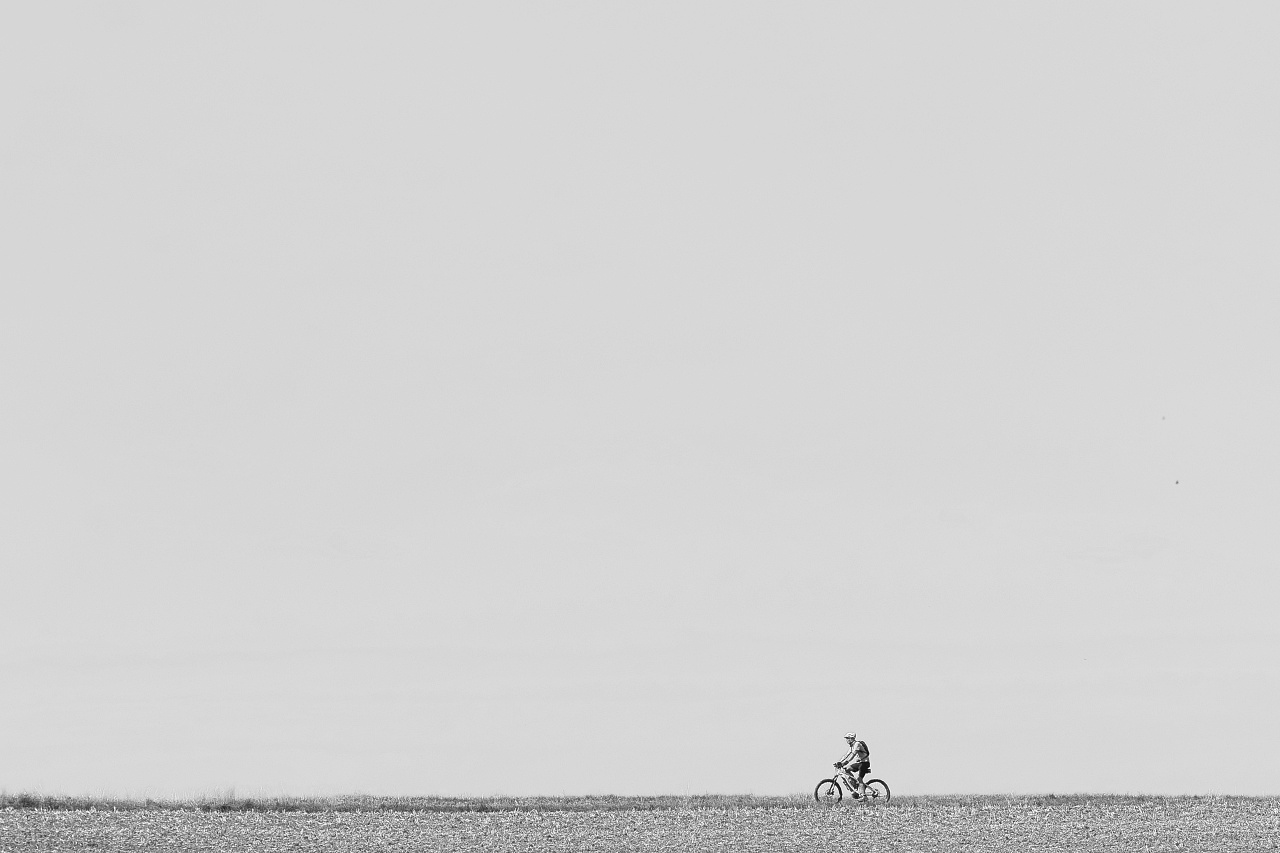 Mit dem Fahrrad unterwegs