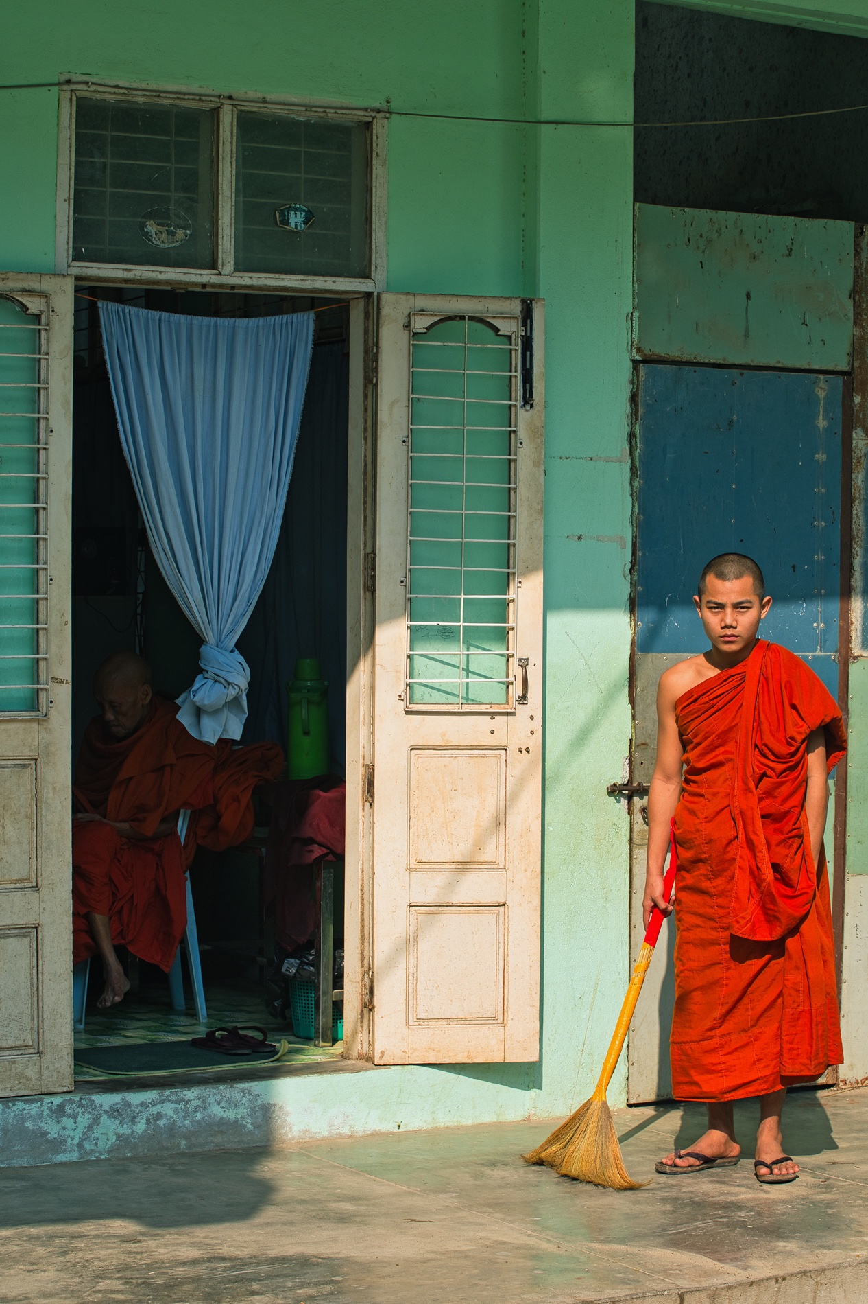 Mönch aus Myanmar