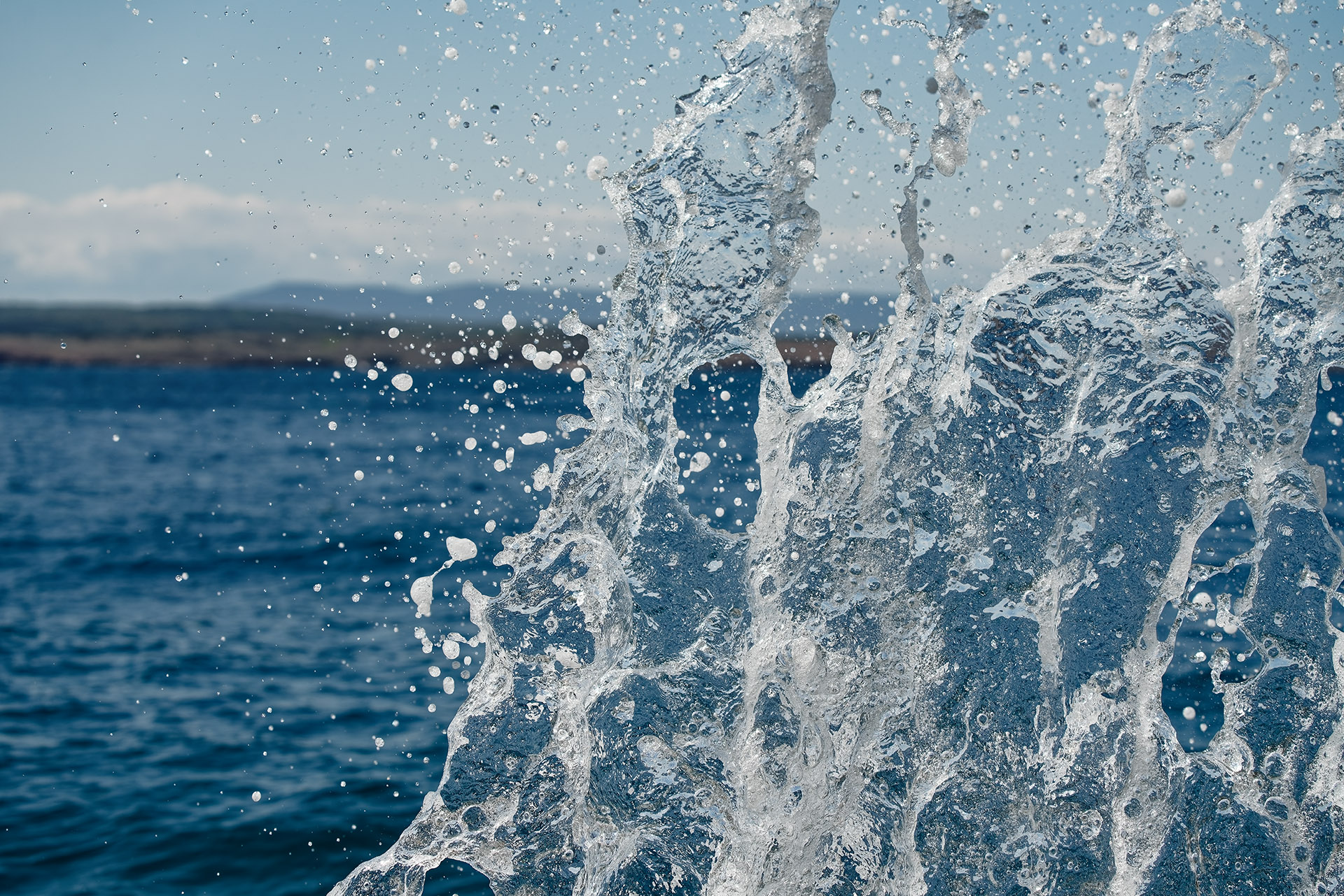 Momentaufnahme am Meer