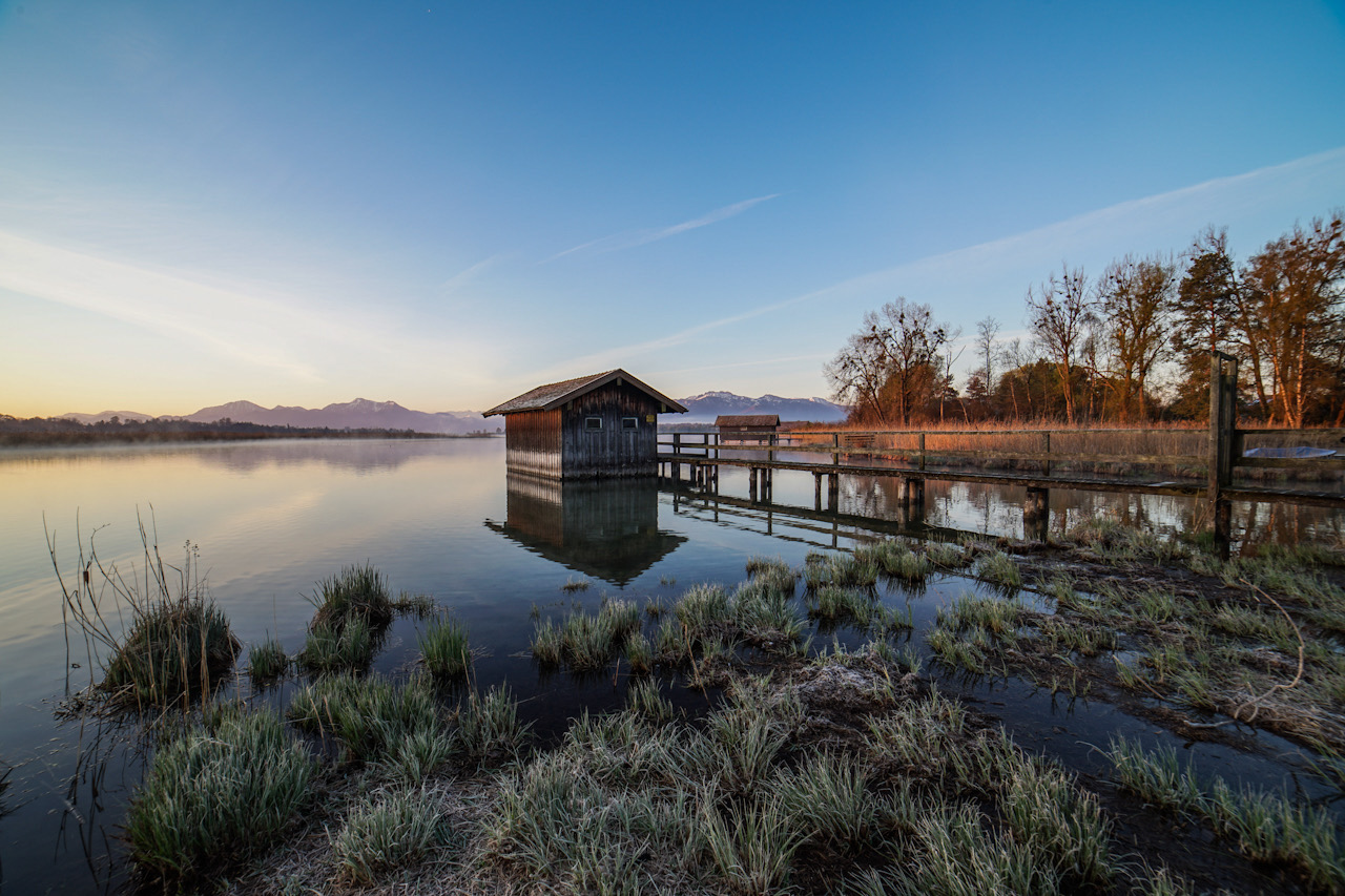 Morgens am Chiemsee