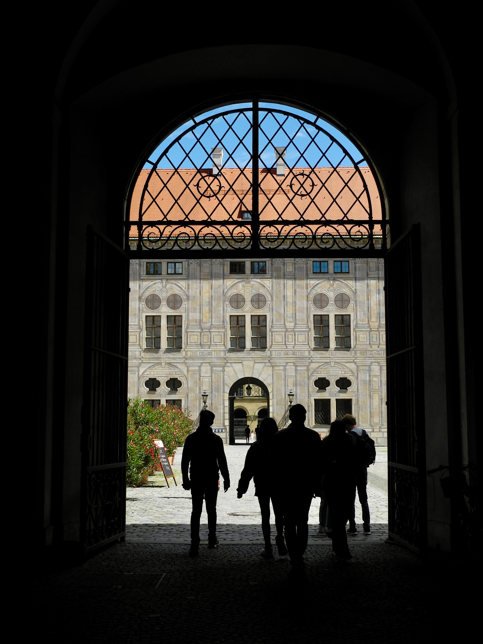 Münchner Hinterhöfe; Residenz
