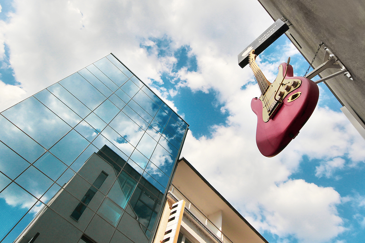 Musik in den Wolken