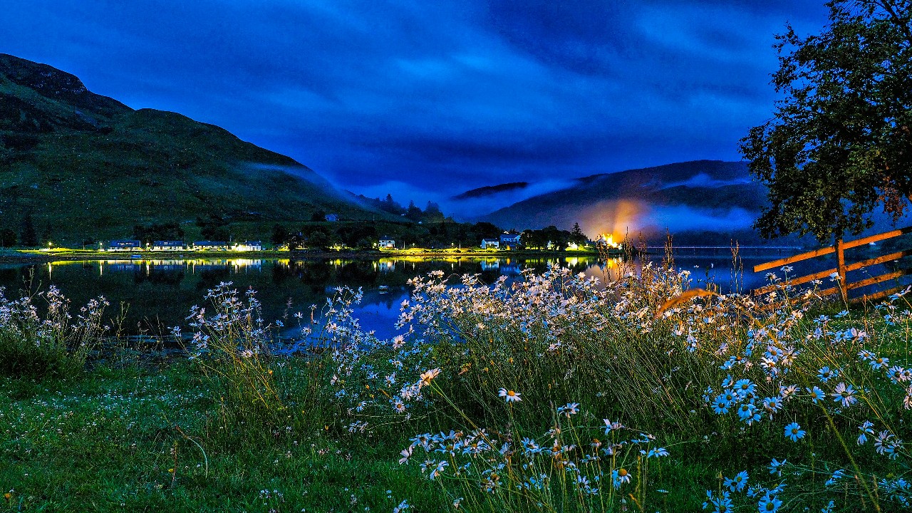 Nachts am Loch Long