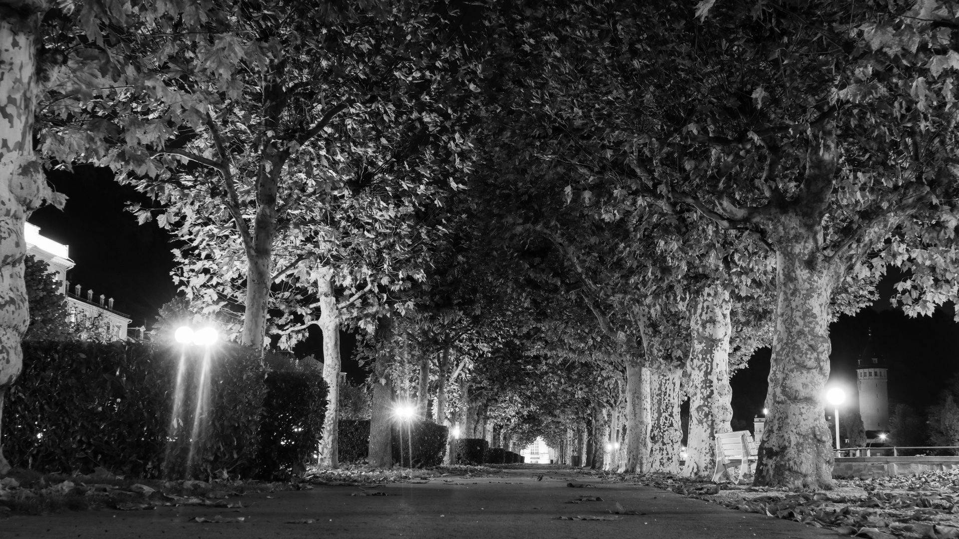 nachts in Bad Ems