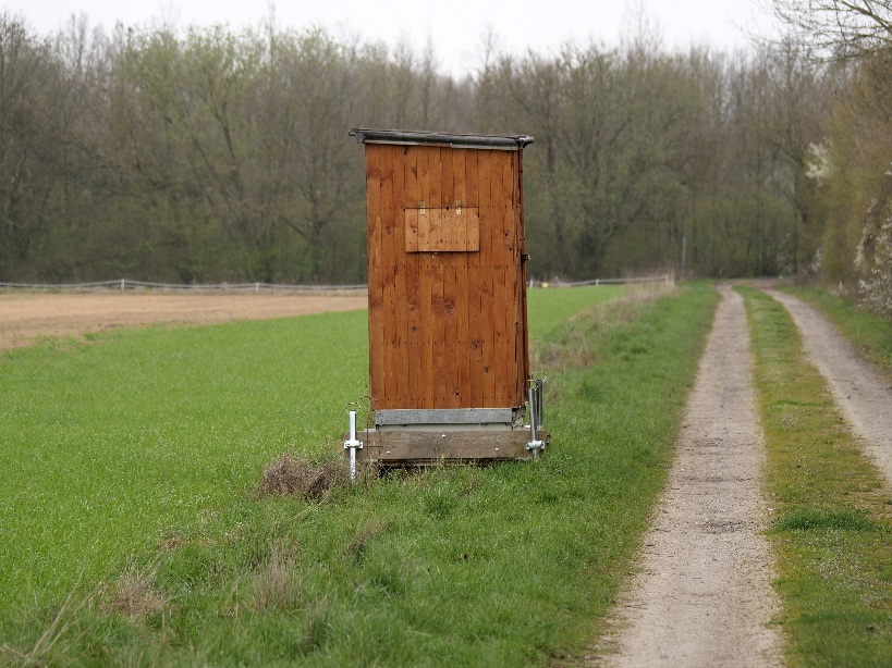 Neues Dixi-Klo der hiesigen Jägerschaft!?