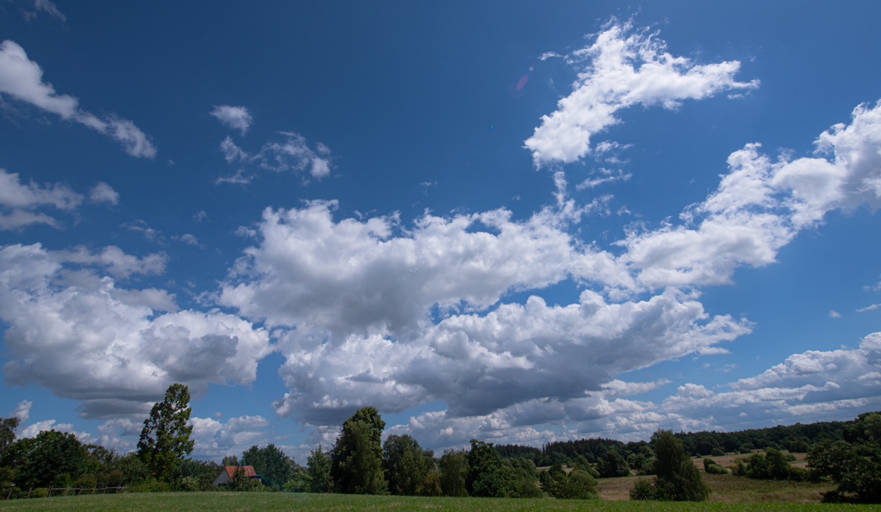 Nochmal Wolken über dem Eidertal