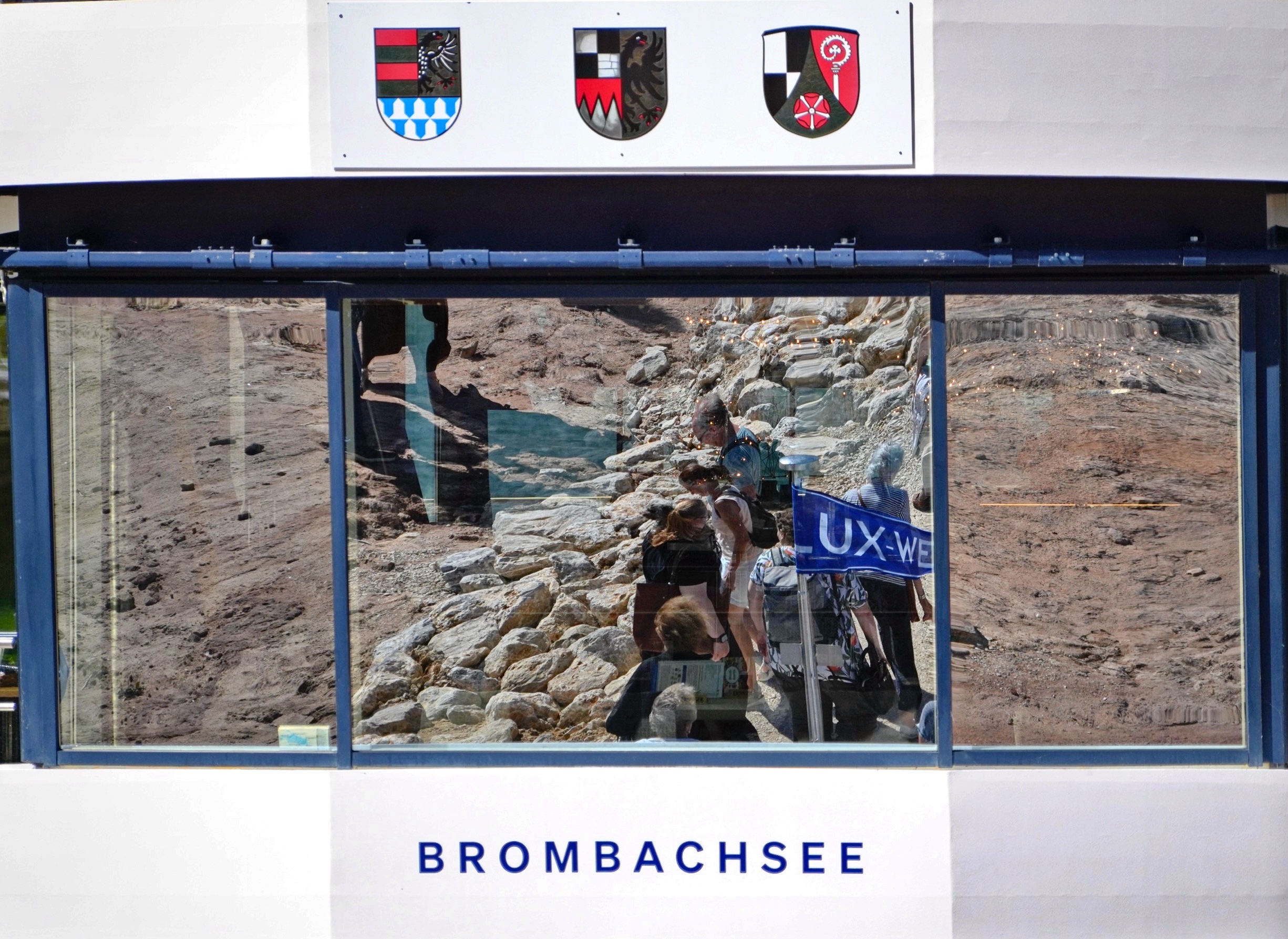 Passagierschiff auf dem Brombachsee