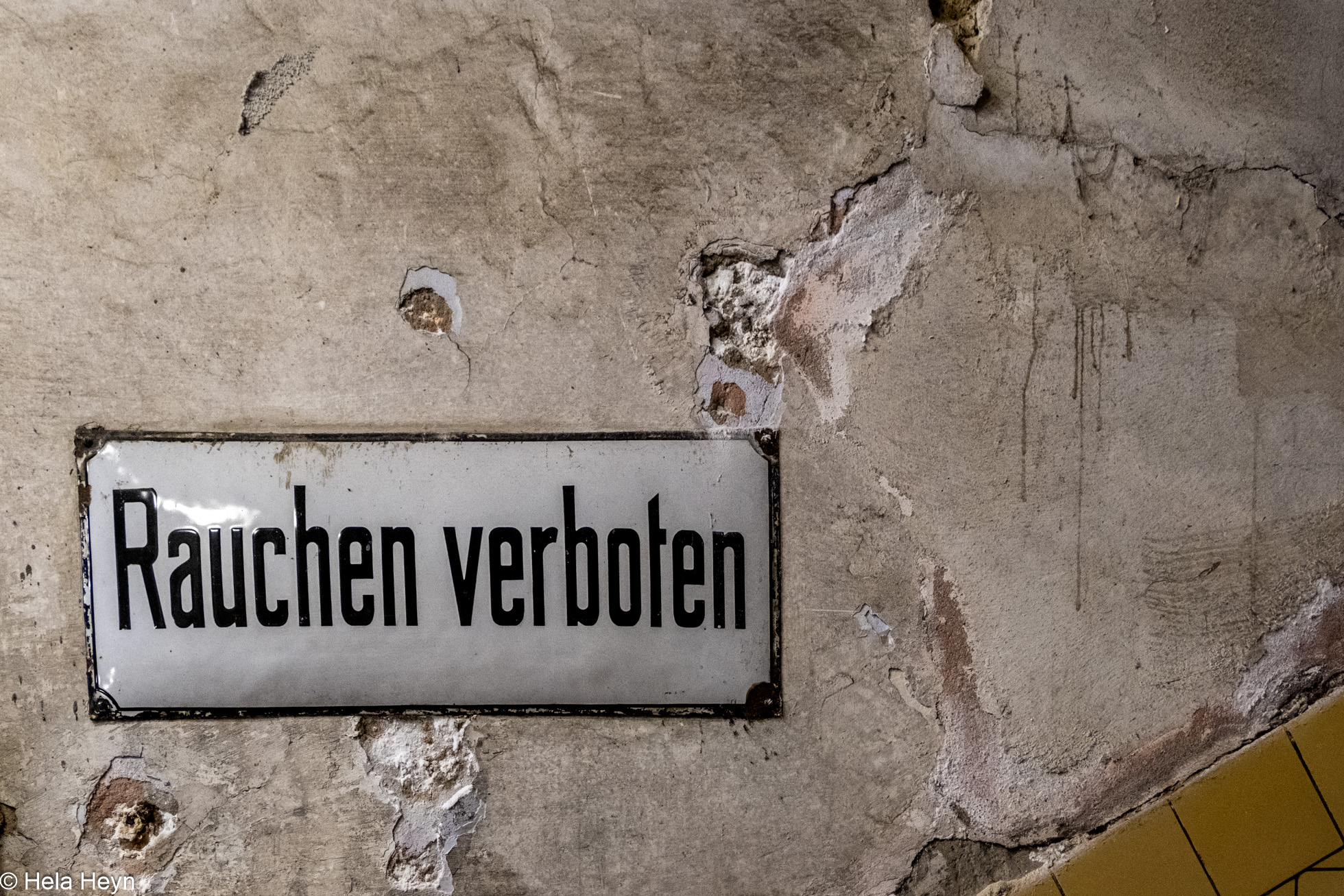 Rauchen verboten !!
