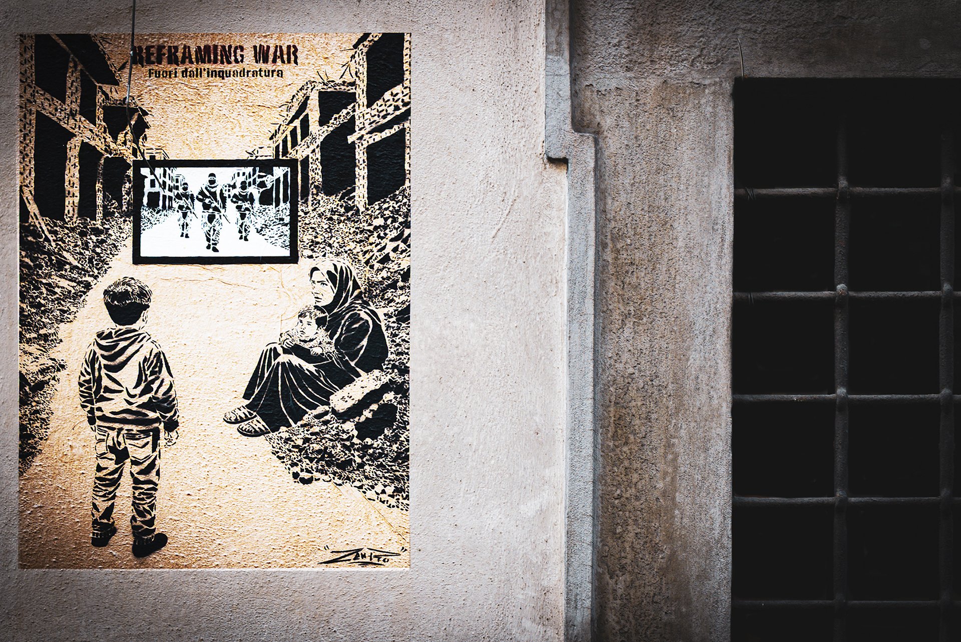 Reframing war