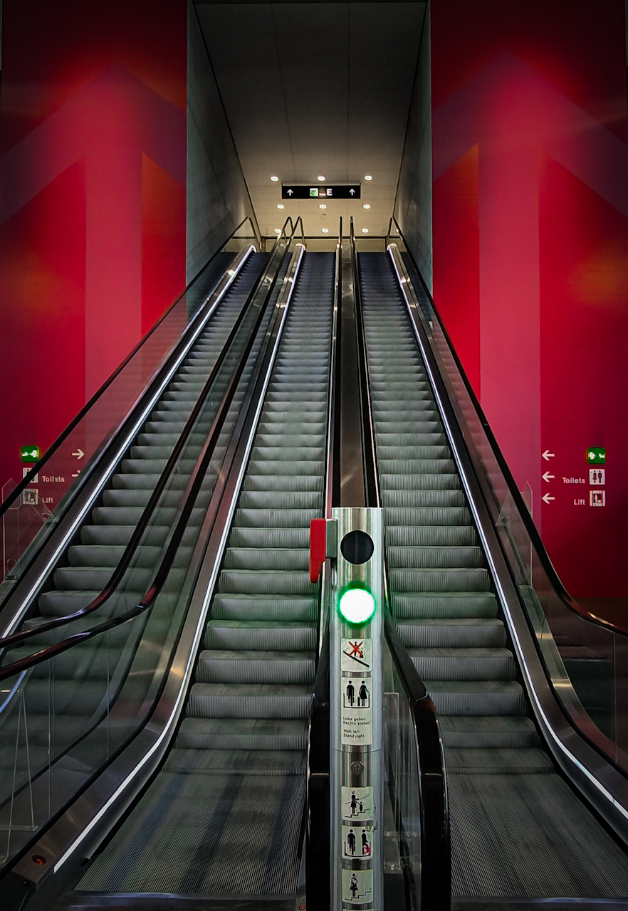 Rolltreppe