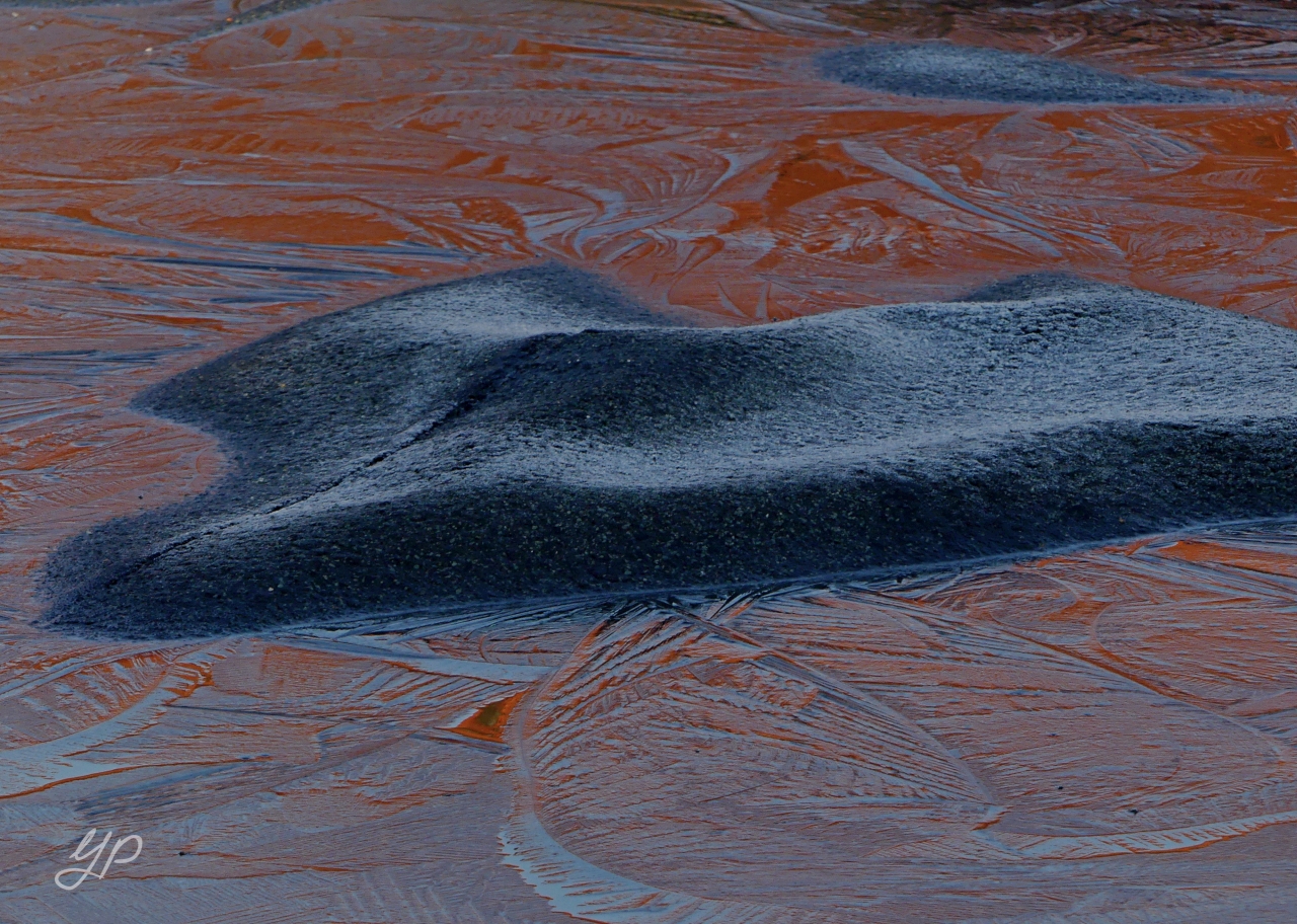 Rotes Eismeer