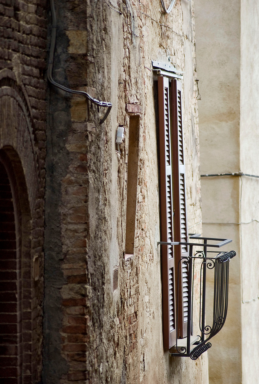 San Gimignano Balkon