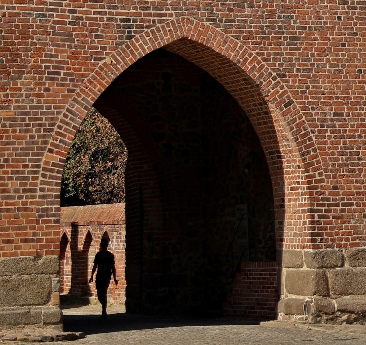 Schatten an der Wand