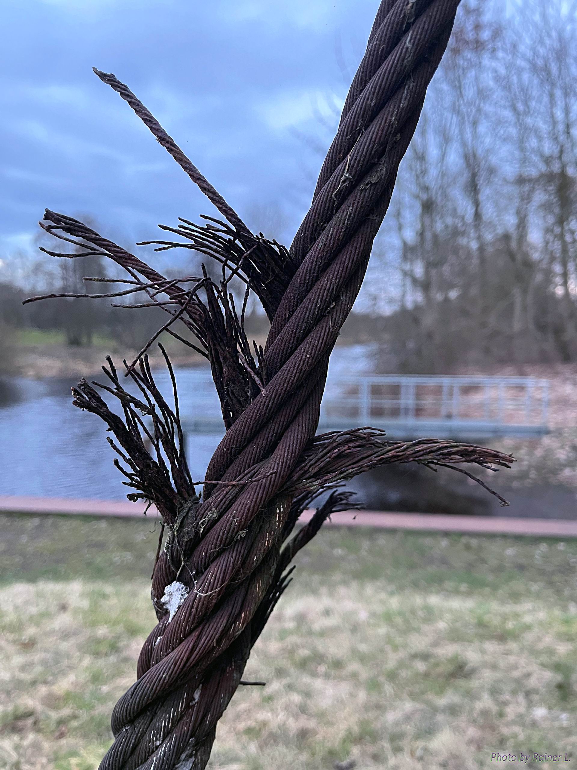 schlampig gespleißt