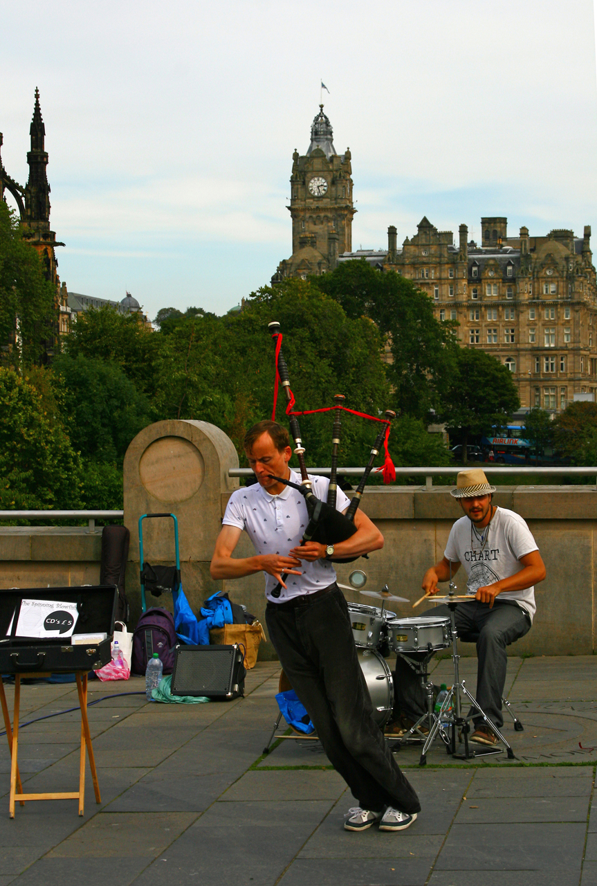 Schräg in Edinburgh....